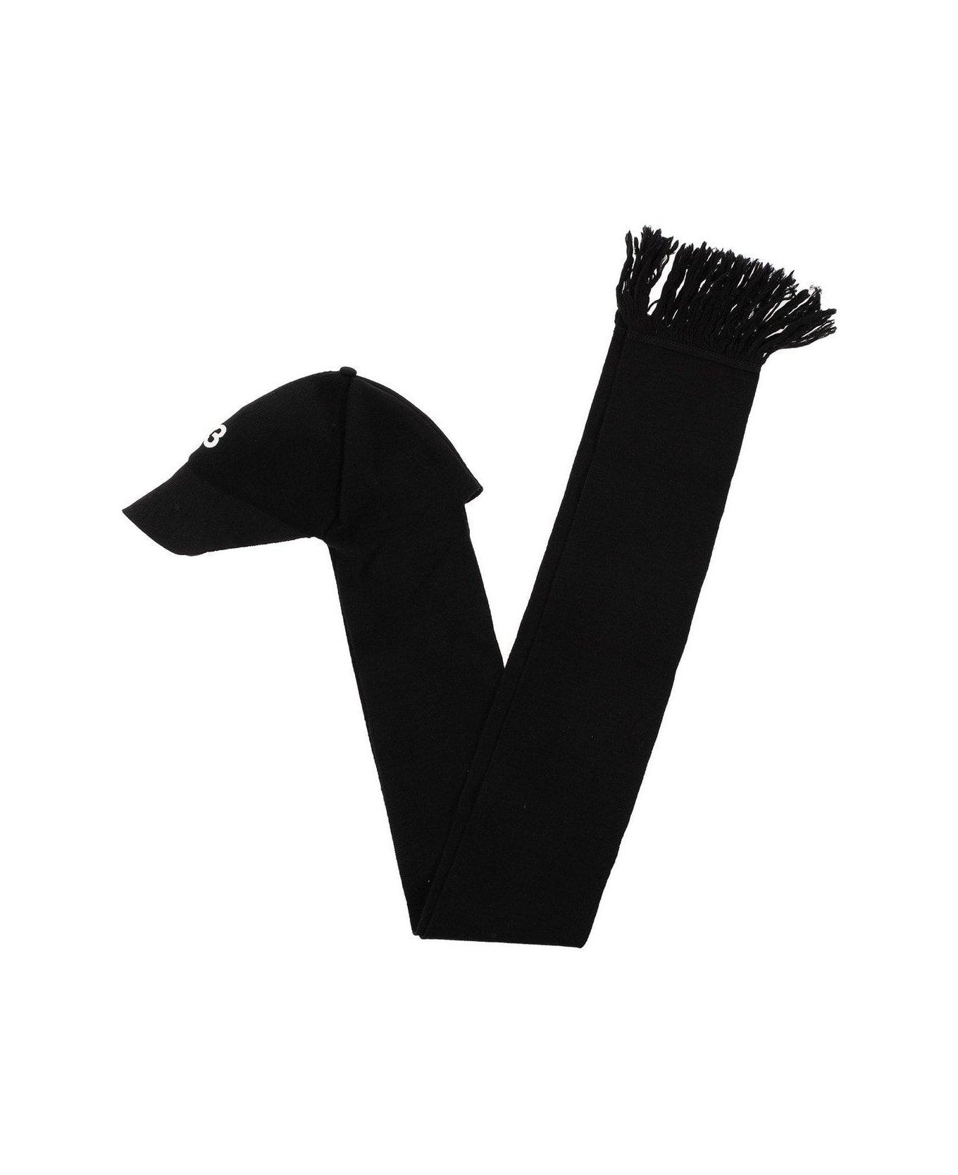 Y-3 Scarf Hat - Black