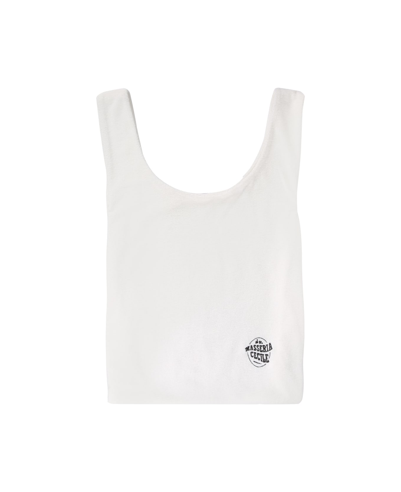 Etre Cecile Andy C Singer Beach Bag - IVORY トートバッグ