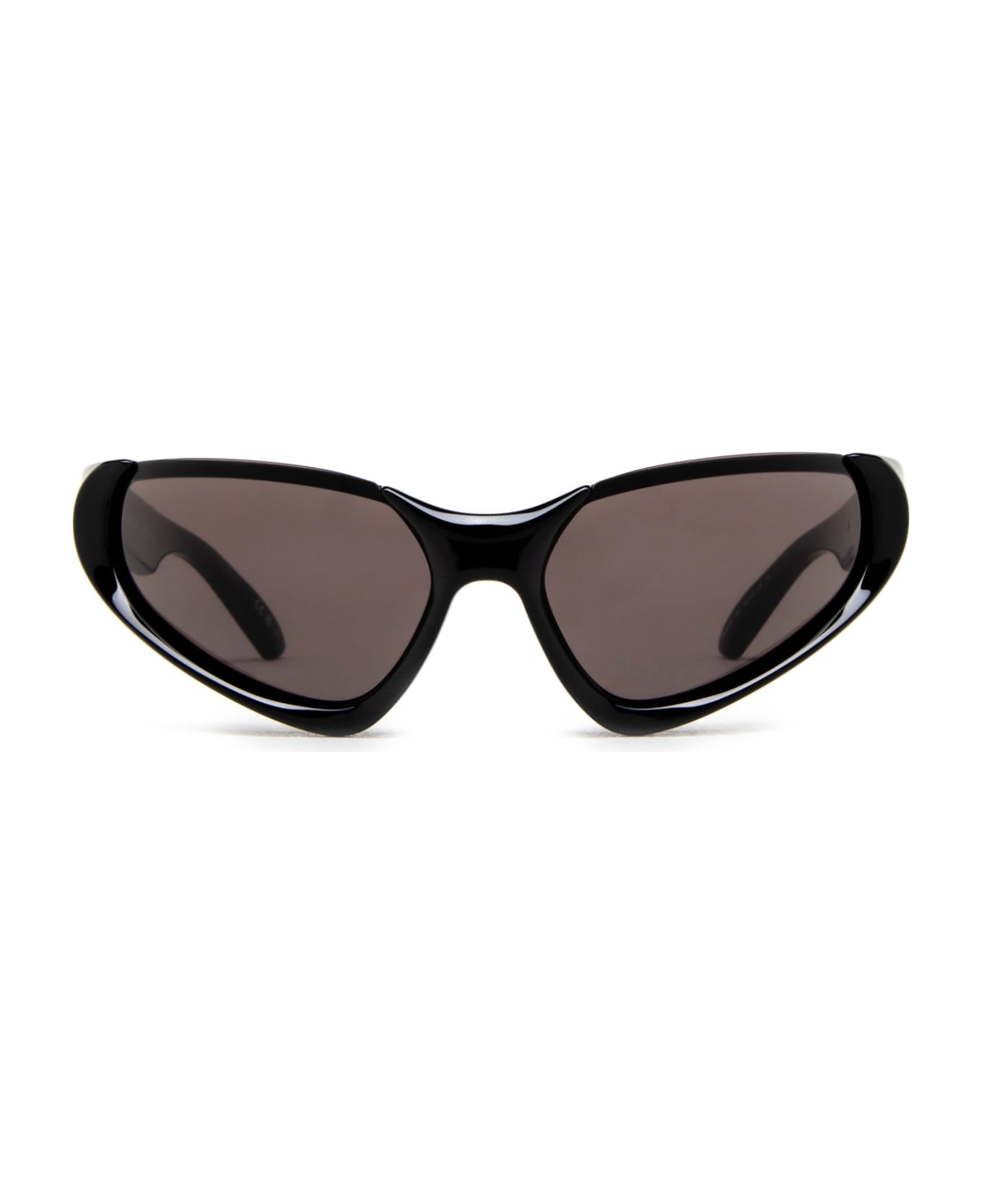 Balenciaga Eyewear Bb0202s Sunglasses - 001 BLACK BLACK GREY