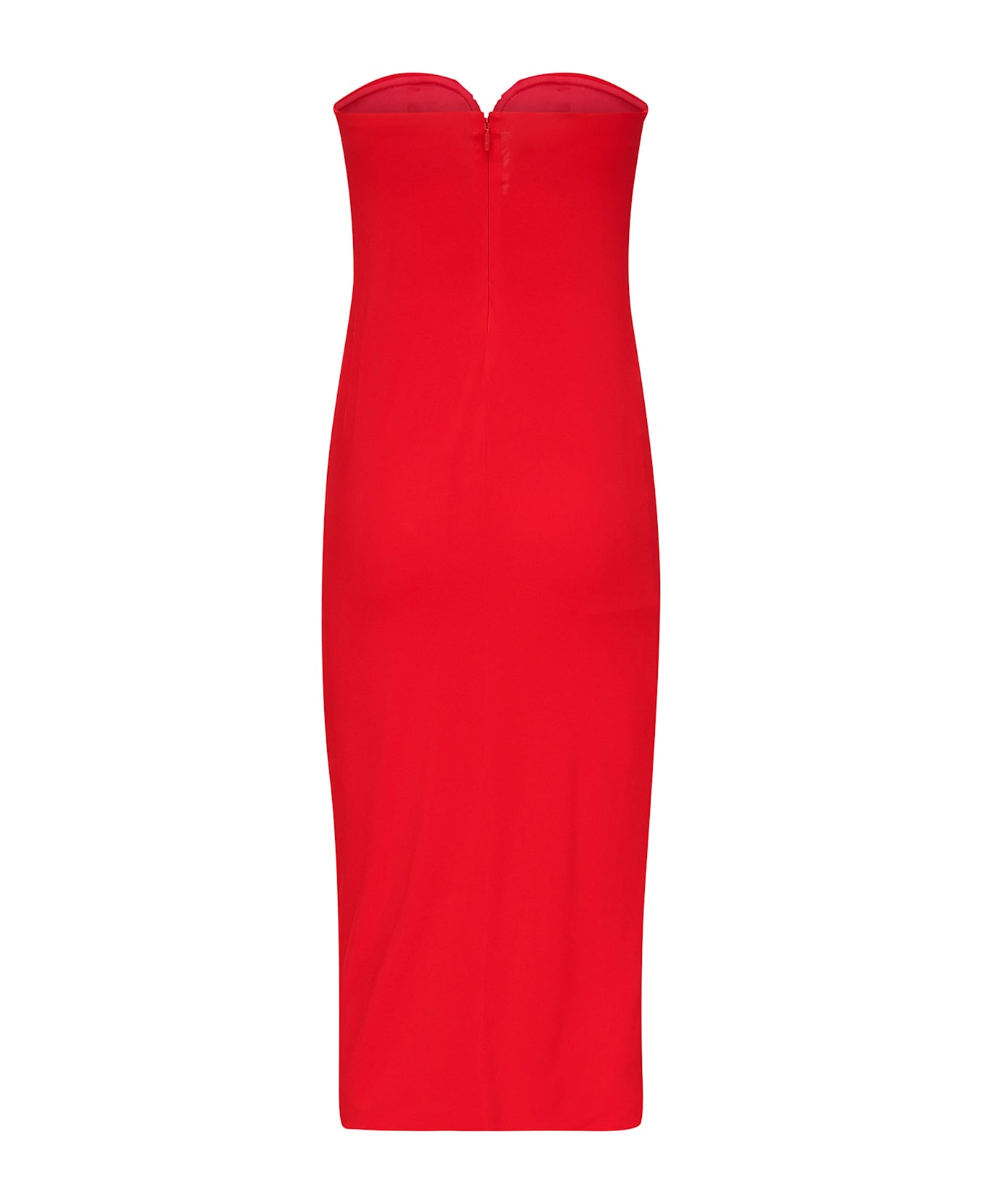 Pinko Midi Evening Dress - Red