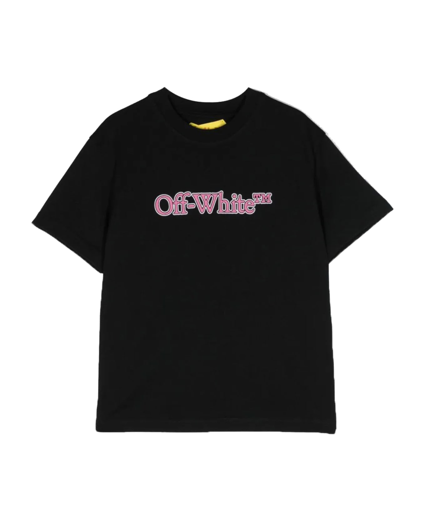 Off-White T-shirt With Print - Back