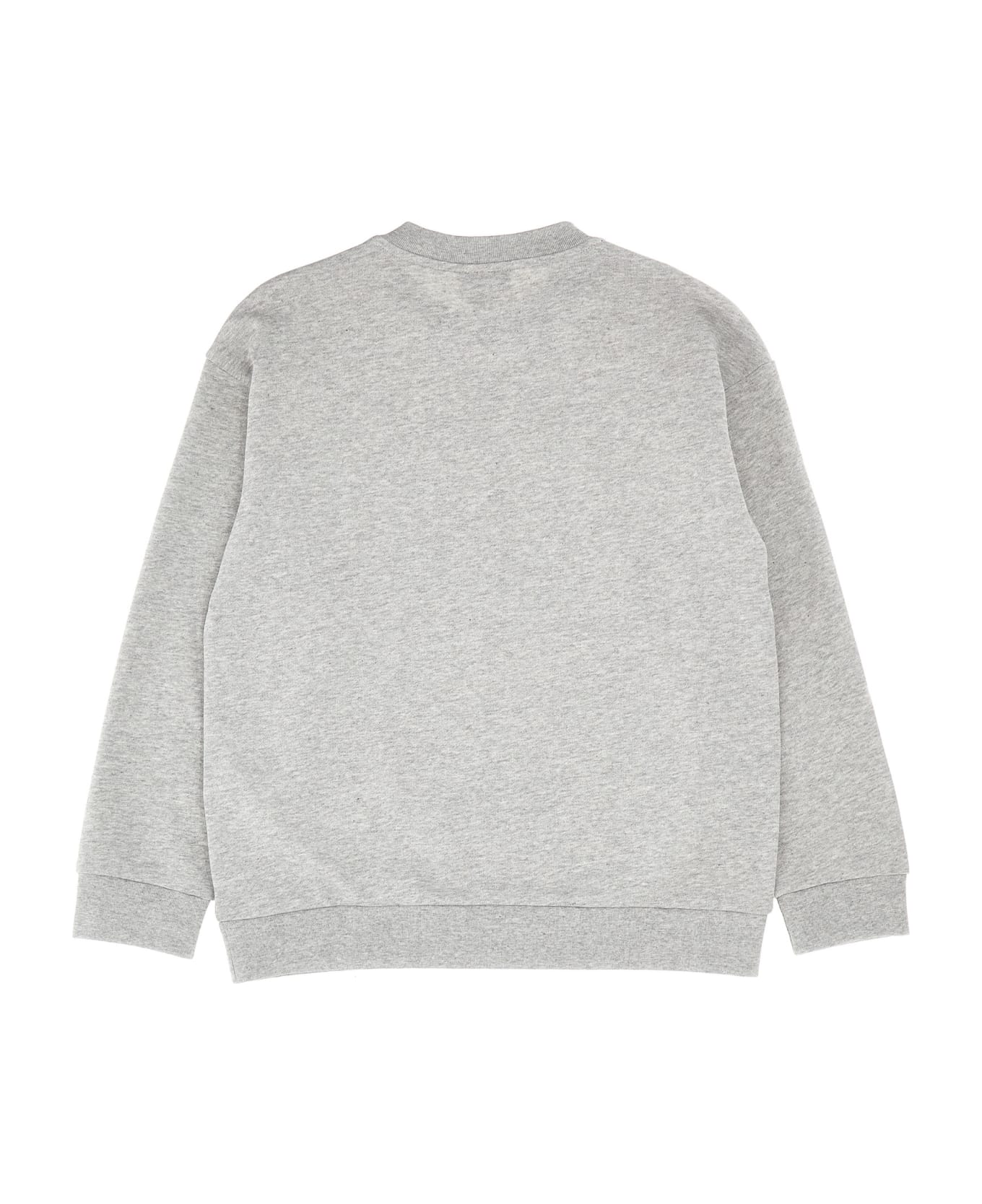 Fendi Logo Print Sweatshirt - Gray