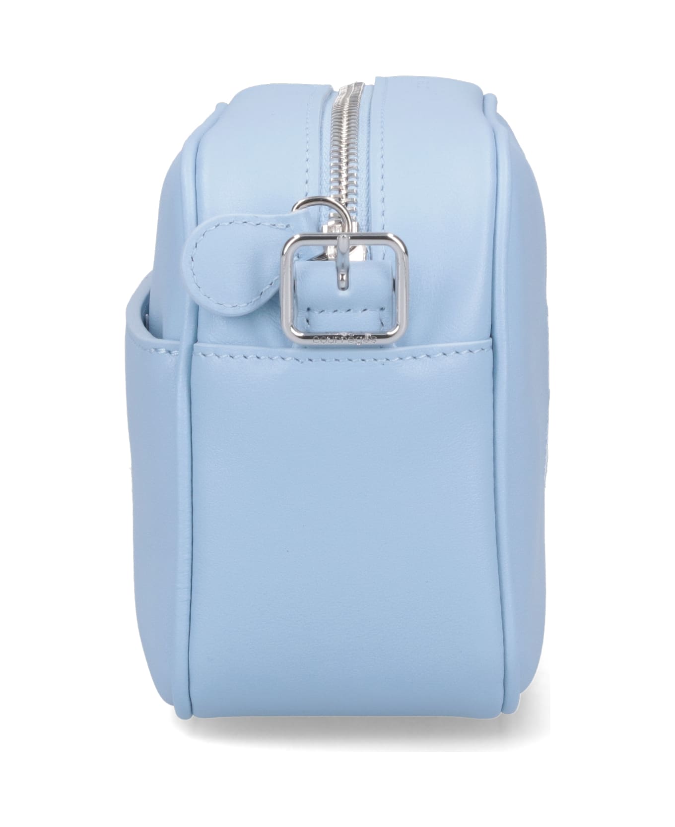 Courrèges "reedition Camera Bag" Crossbody Bag - Light Blue