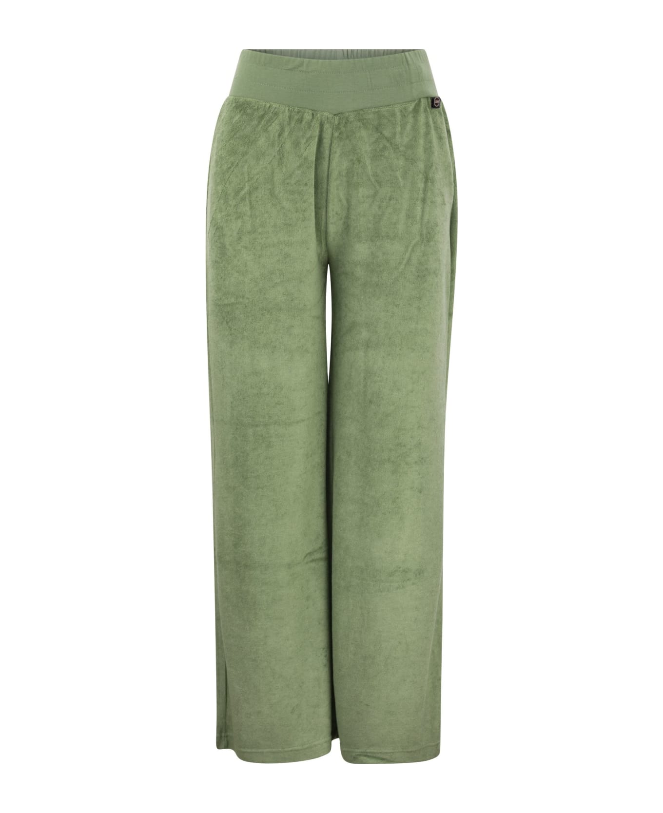 Colmar Thermal Palazzo Trousers - Green
