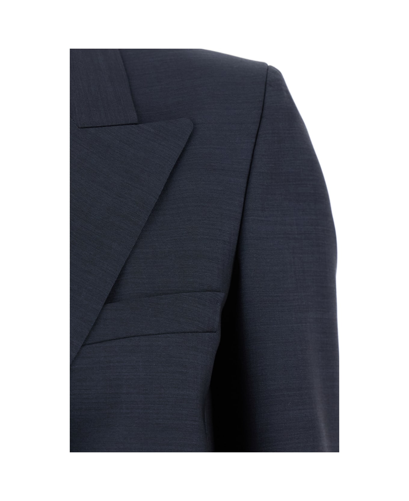 Blazé Milano 
aile
 Blue Double-breasted Jacket With Peak Revers In Wool Blend Woman - Blu