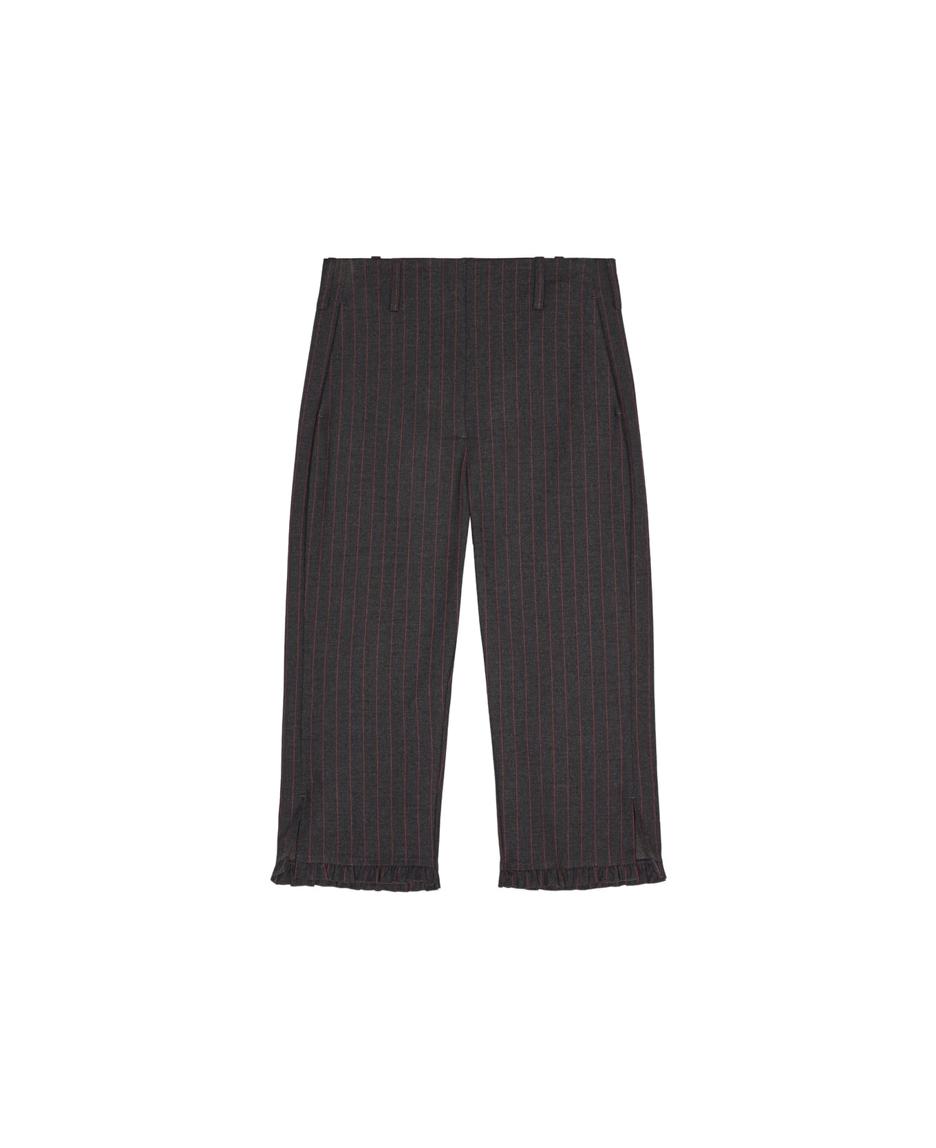 Ganni Jacket - BLACK/RED