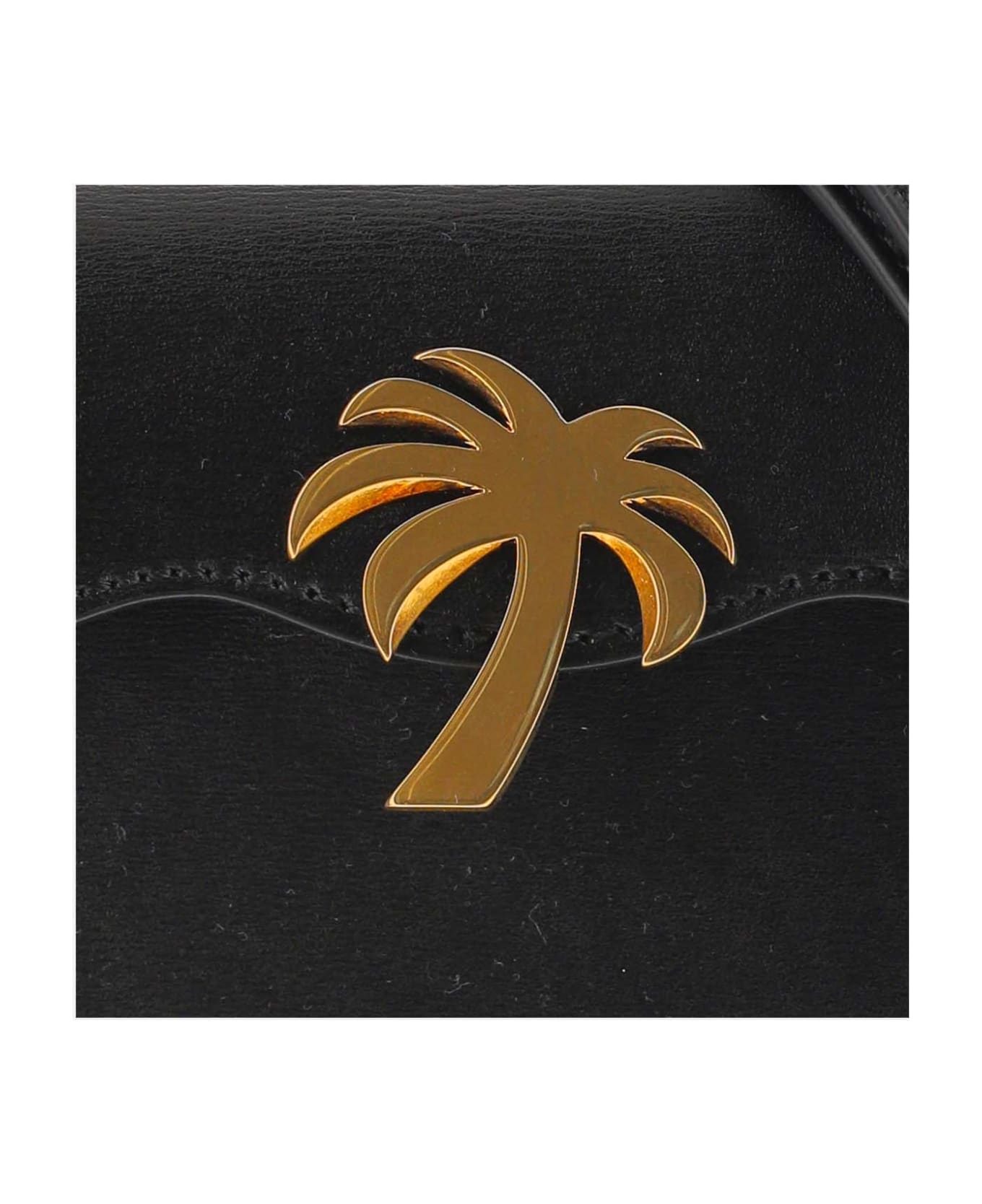 Palm Angels Palm Beach Micro Bag - Black Gold