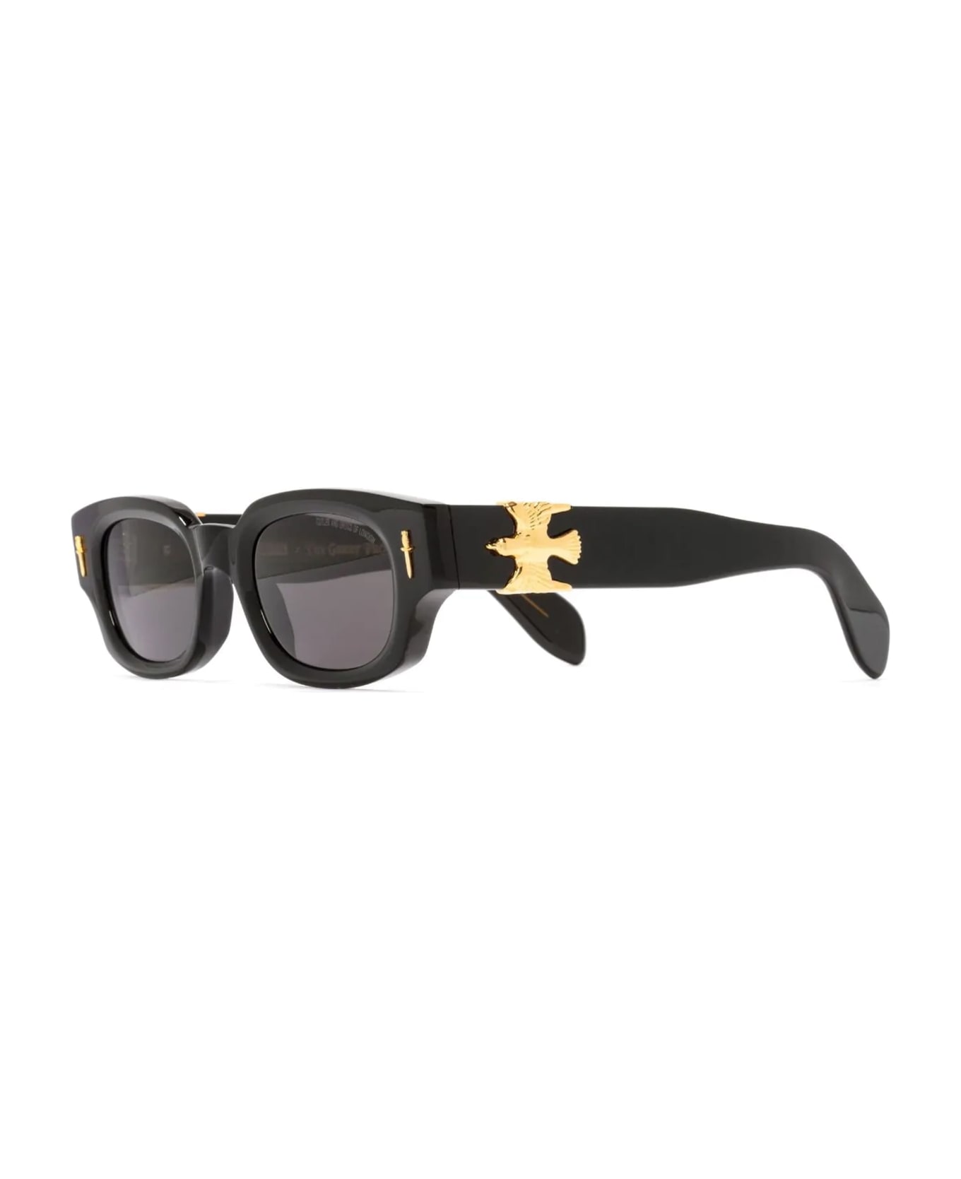 Cutler and Gross The Great Frog - Soaring Eagle - Black / Gold Sunglasses - Black