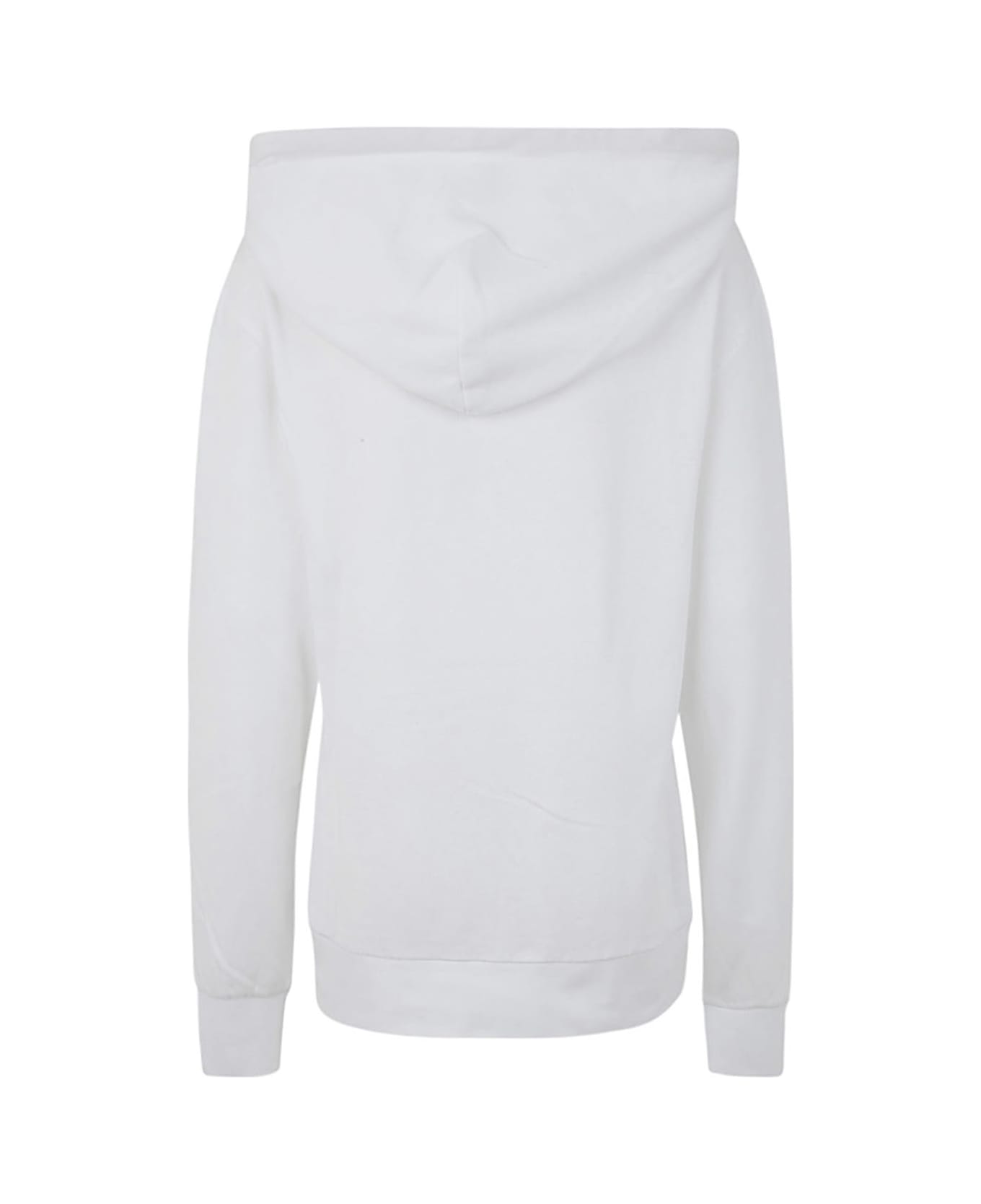J.W. Anderson Anchor Embroidery Hoodie - White フリース