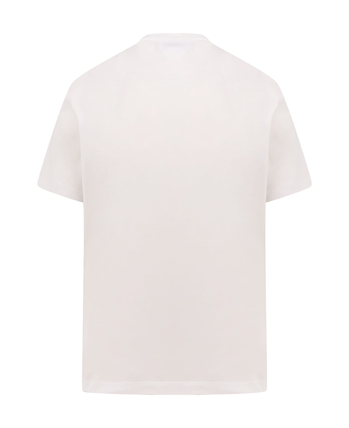 Dsquared2 Cotton T-shirt With Frontal Logo - White