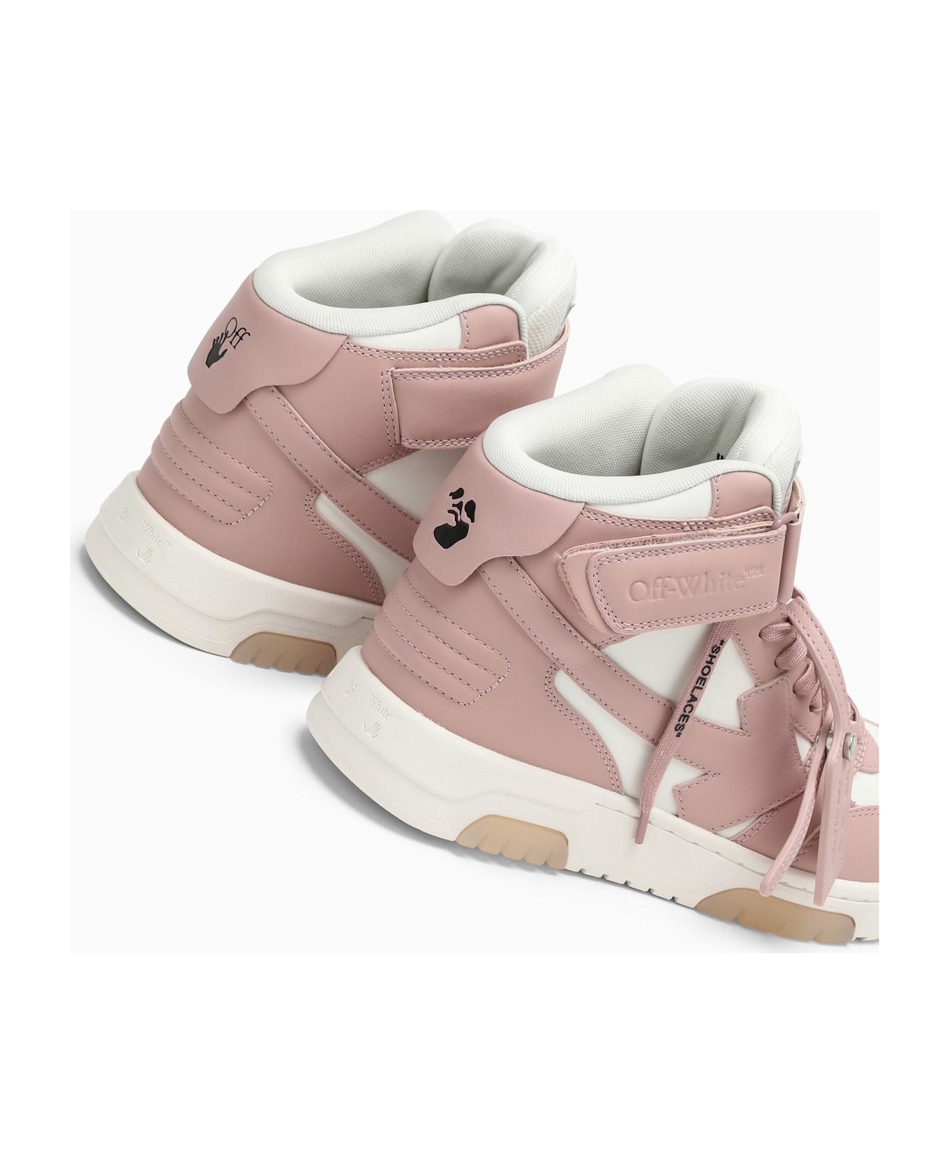 Off-White Out Of Office White\/pink High Trainer - PINK WHITE スニーカー