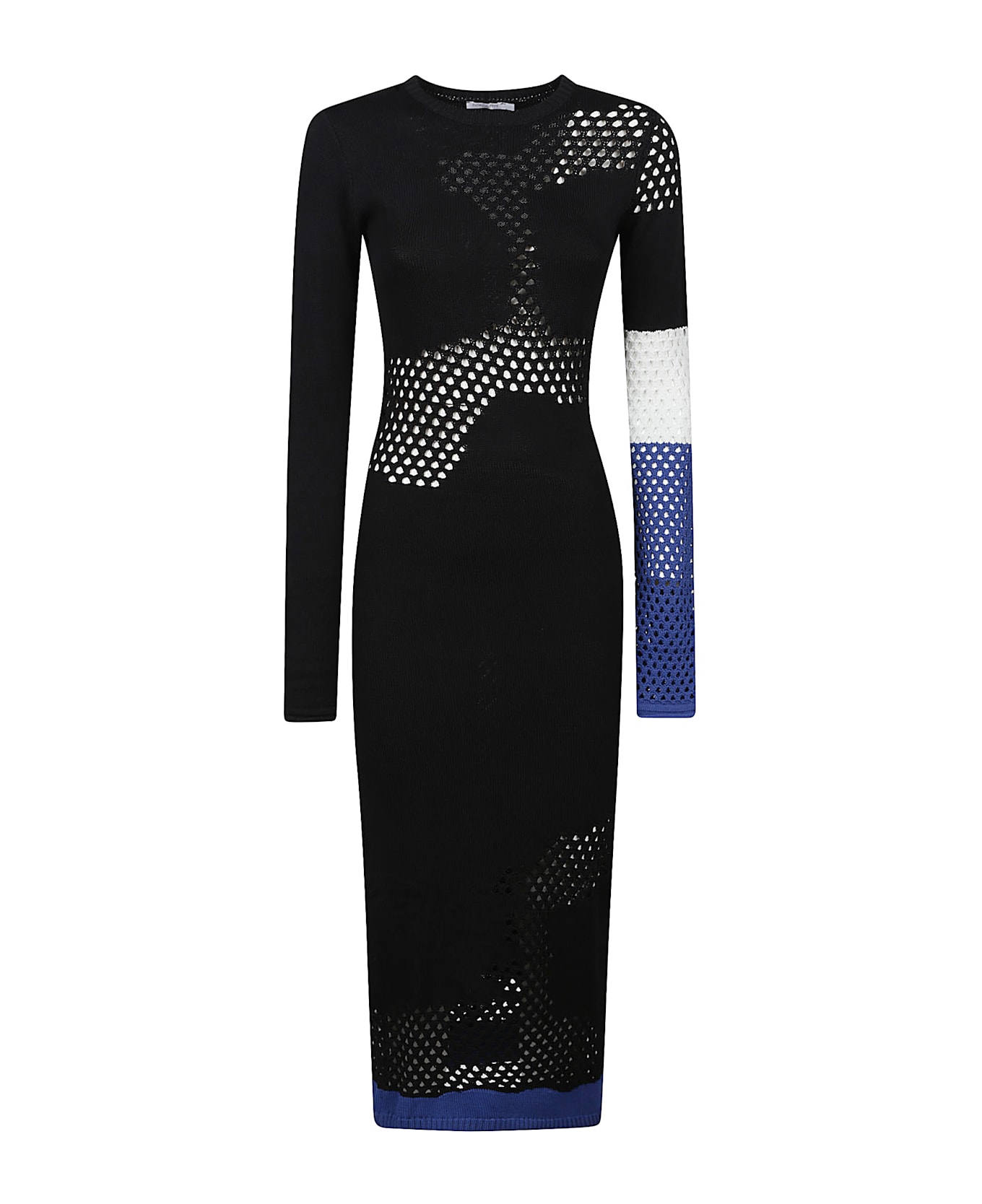 Patrizia Pepe Long Sleeve Dress - Resilia Black