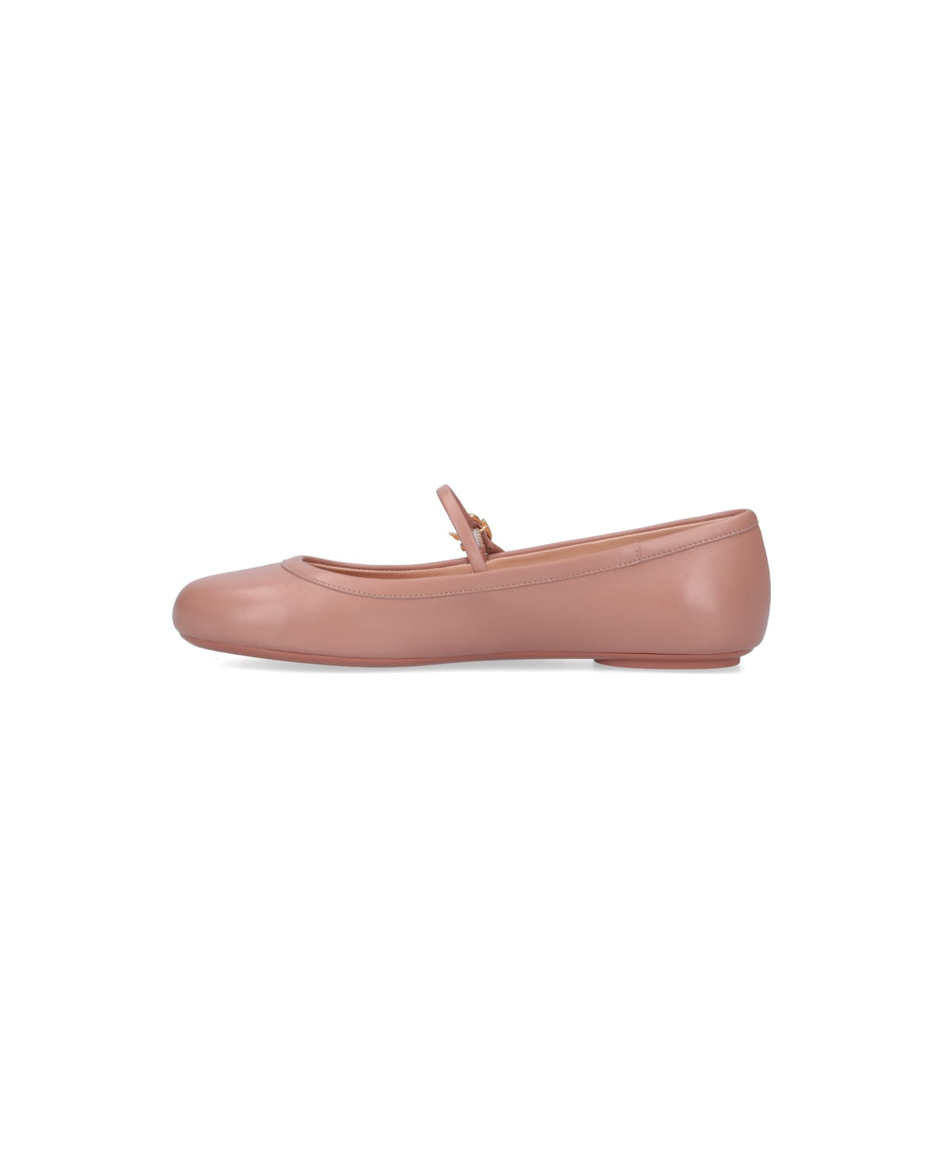 Gianvito Rossi 'carla' Ballet Flats - Pink フラットシューズ