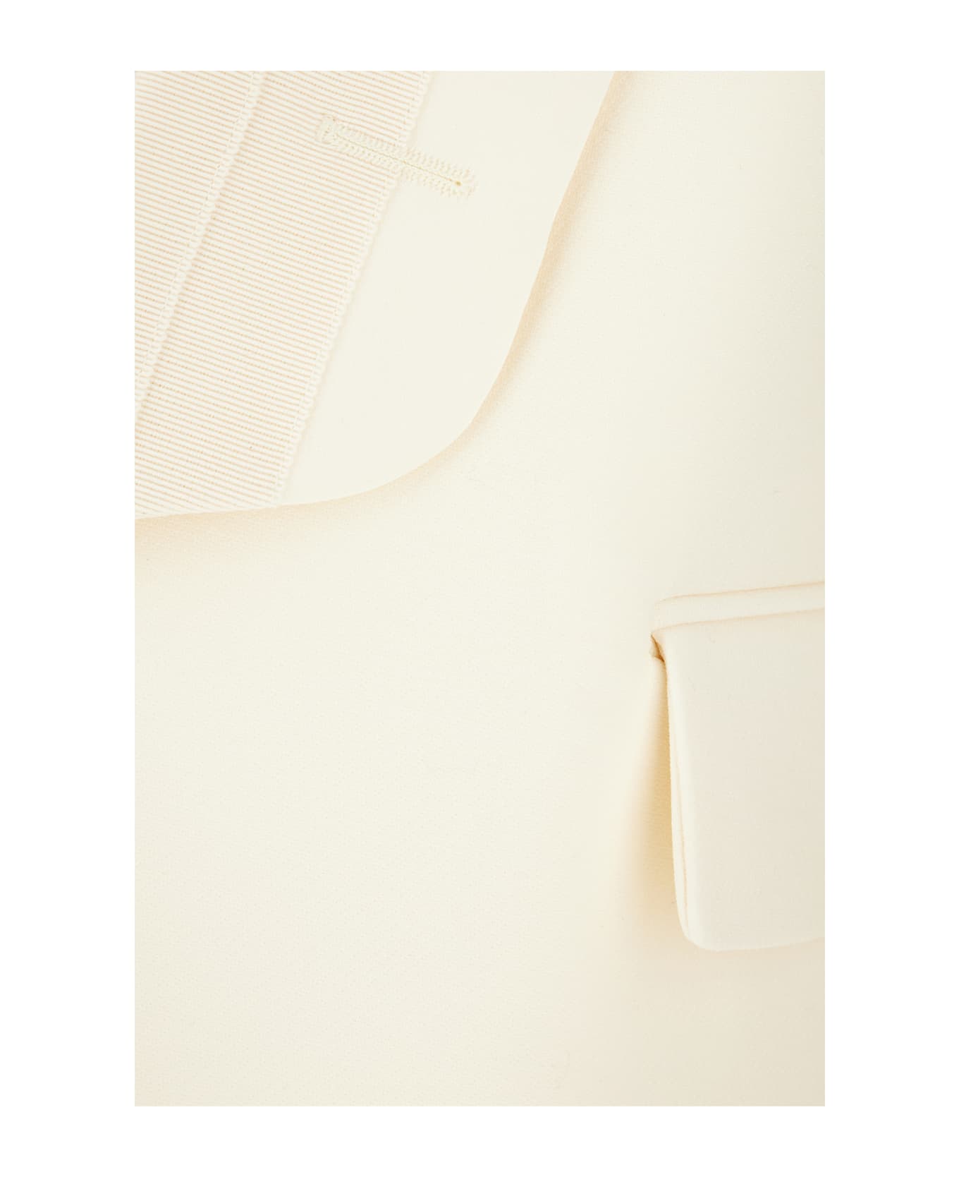 【関税&送料込】Fendi Ivory Wool Blend Blazer Fendi Ivory Wool Blend Blazer | italist