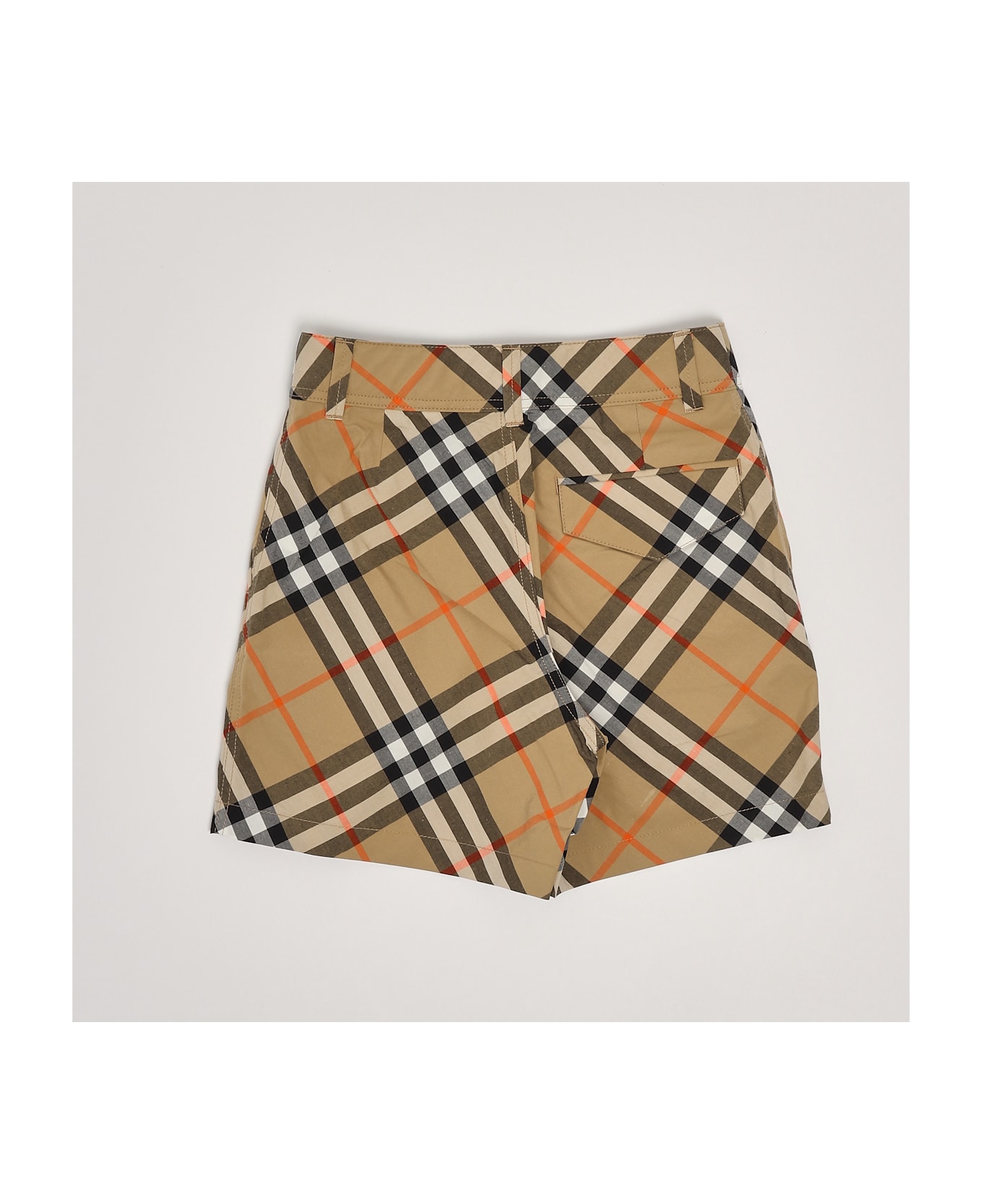 Burberry Oscar Bermuda Bermuda - CHECK BEIGE