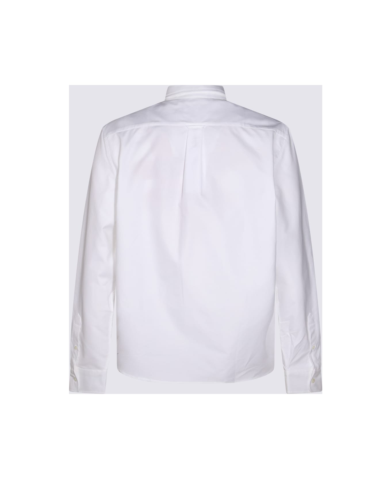 Maison Kitsuné White Cotton Shirt - White