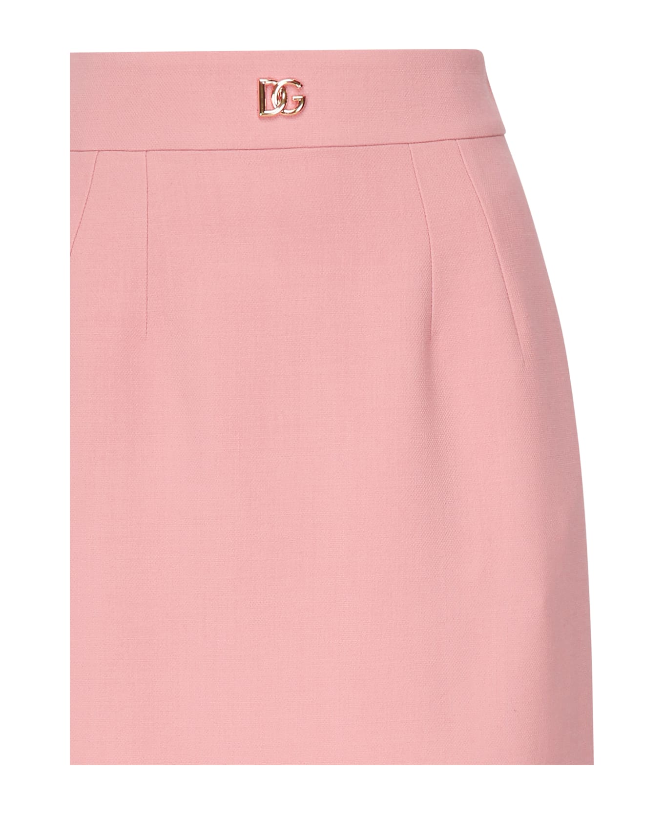 Dolce 
Gabbana Midi Pencil Skirt - Pink