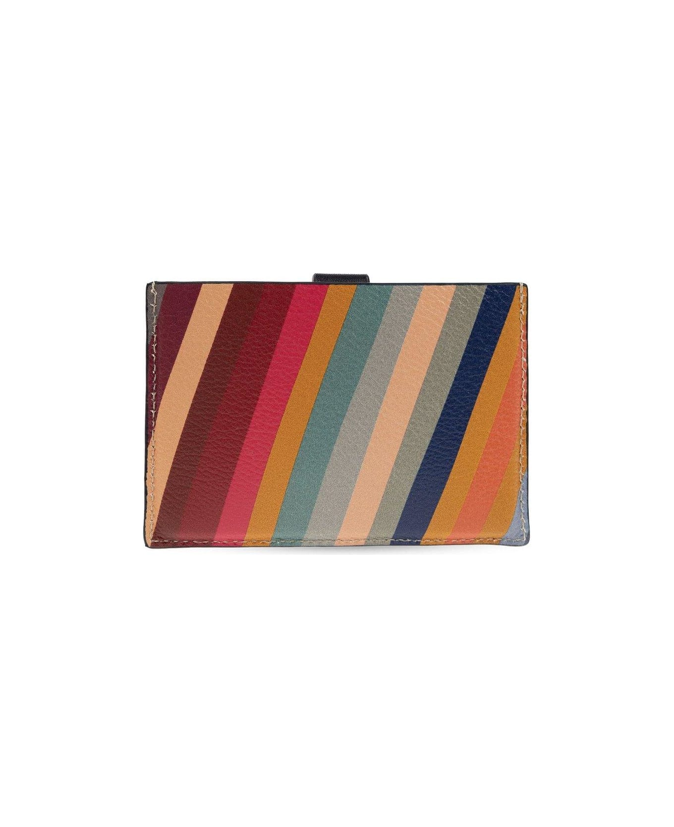 Paul Smith Leather Card Case - MULTICOLOUR