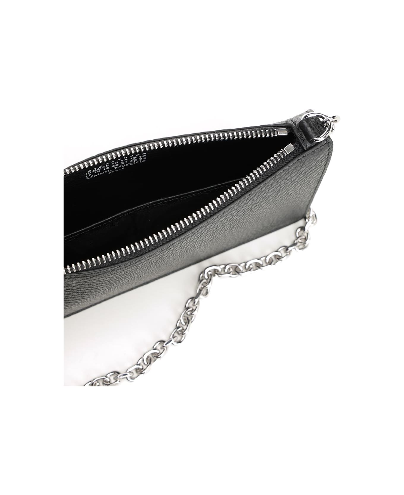 Maison Margiela Wallet With Zip - BLACK