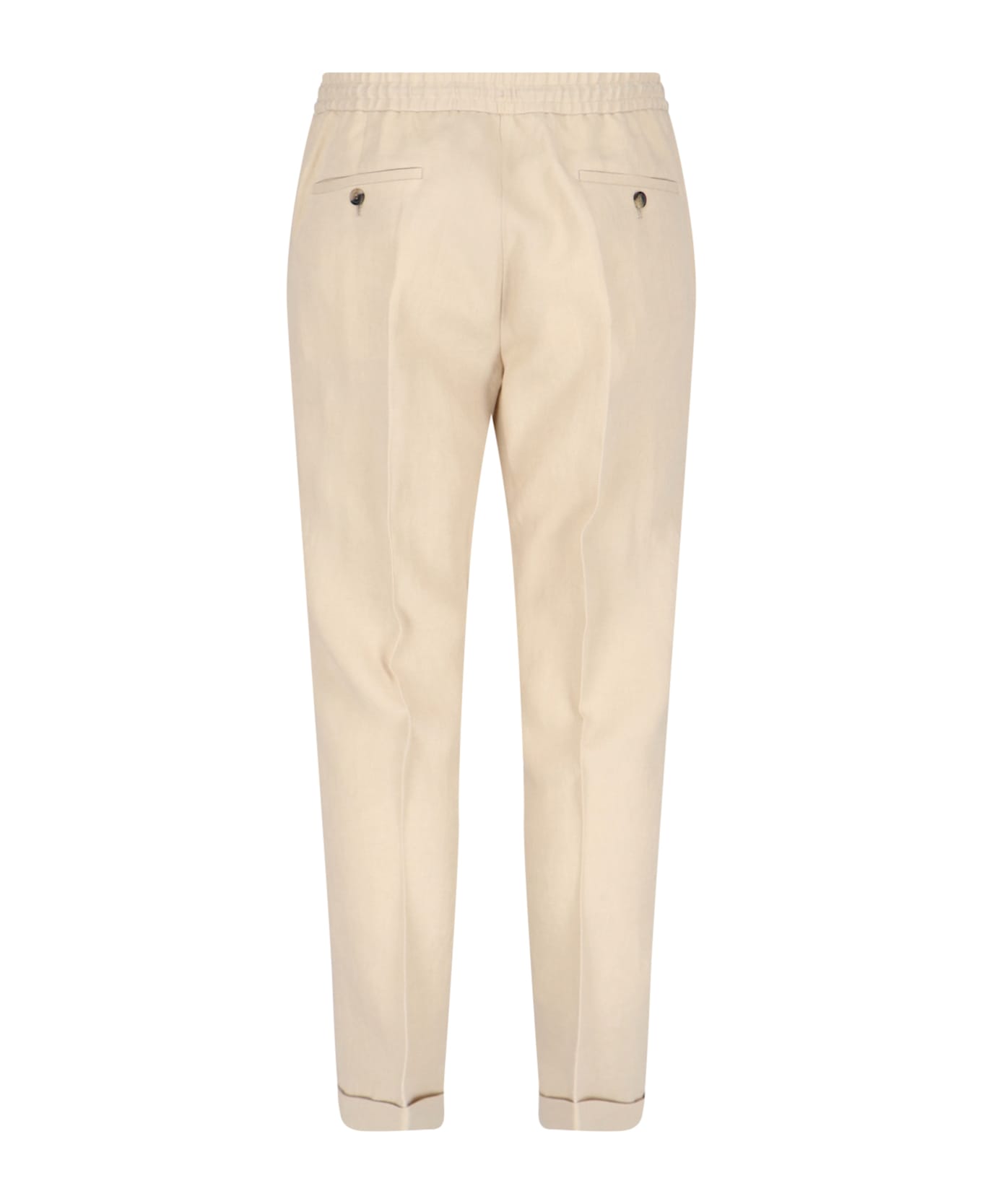 Paul Smith Linen Sports Pants - Beige