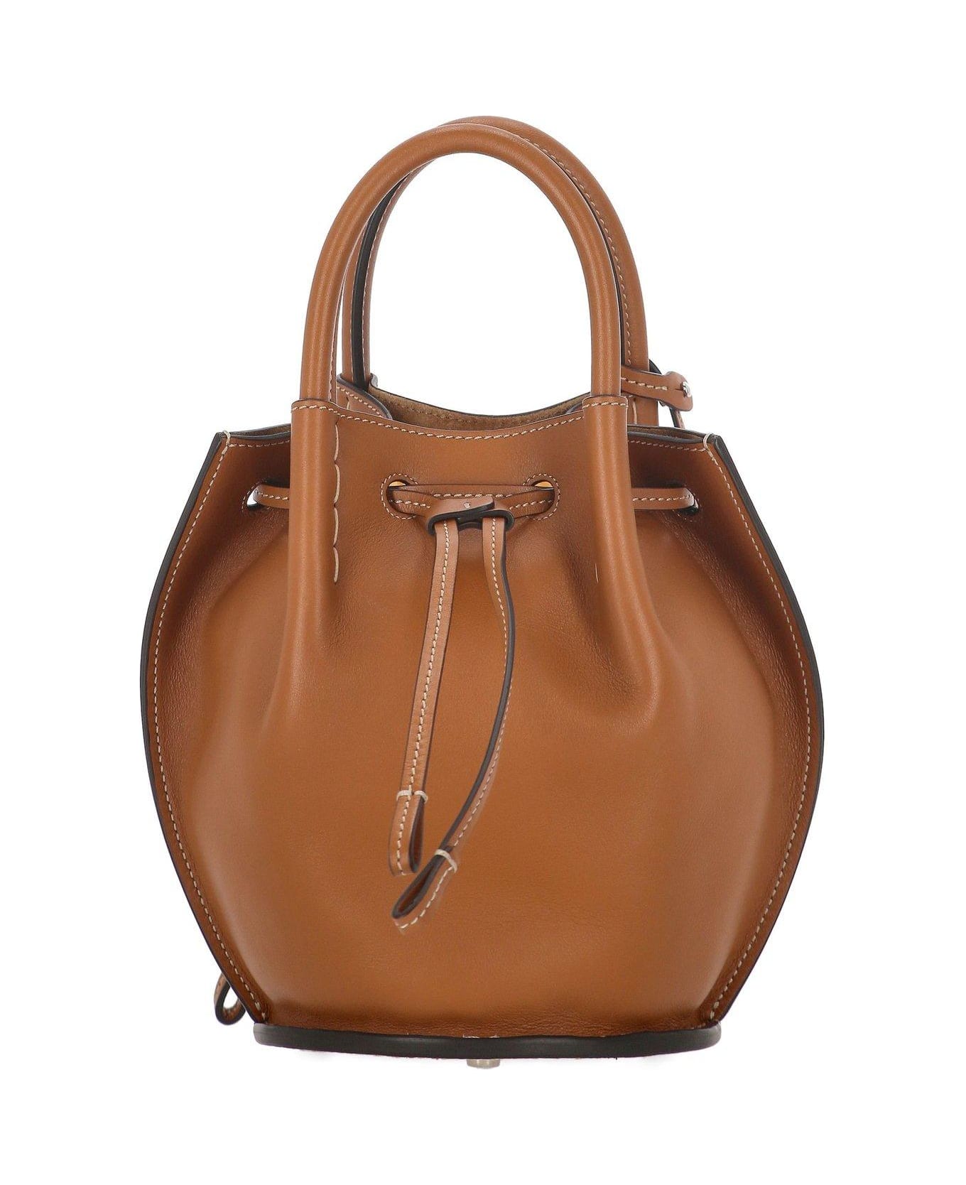Tod
s Buz Mini Bucket Bag - Brown