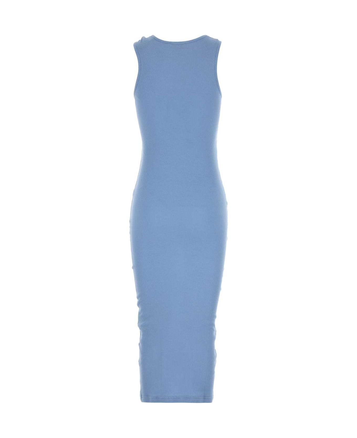 J.W. Anderson Cerulean Blue Cotton Dress - SKYBLUE