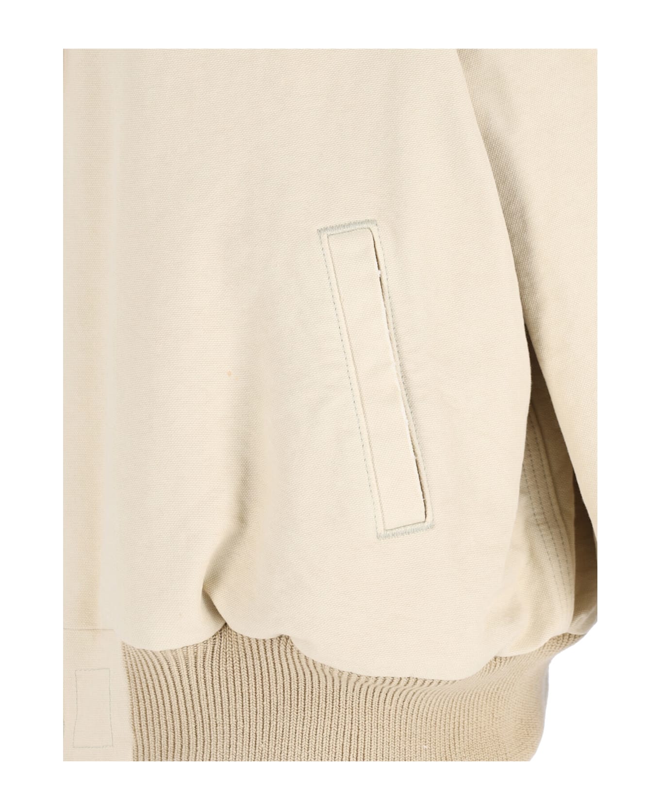 Maison Margiela 
four Stitches
 Zip Jacket - Beige