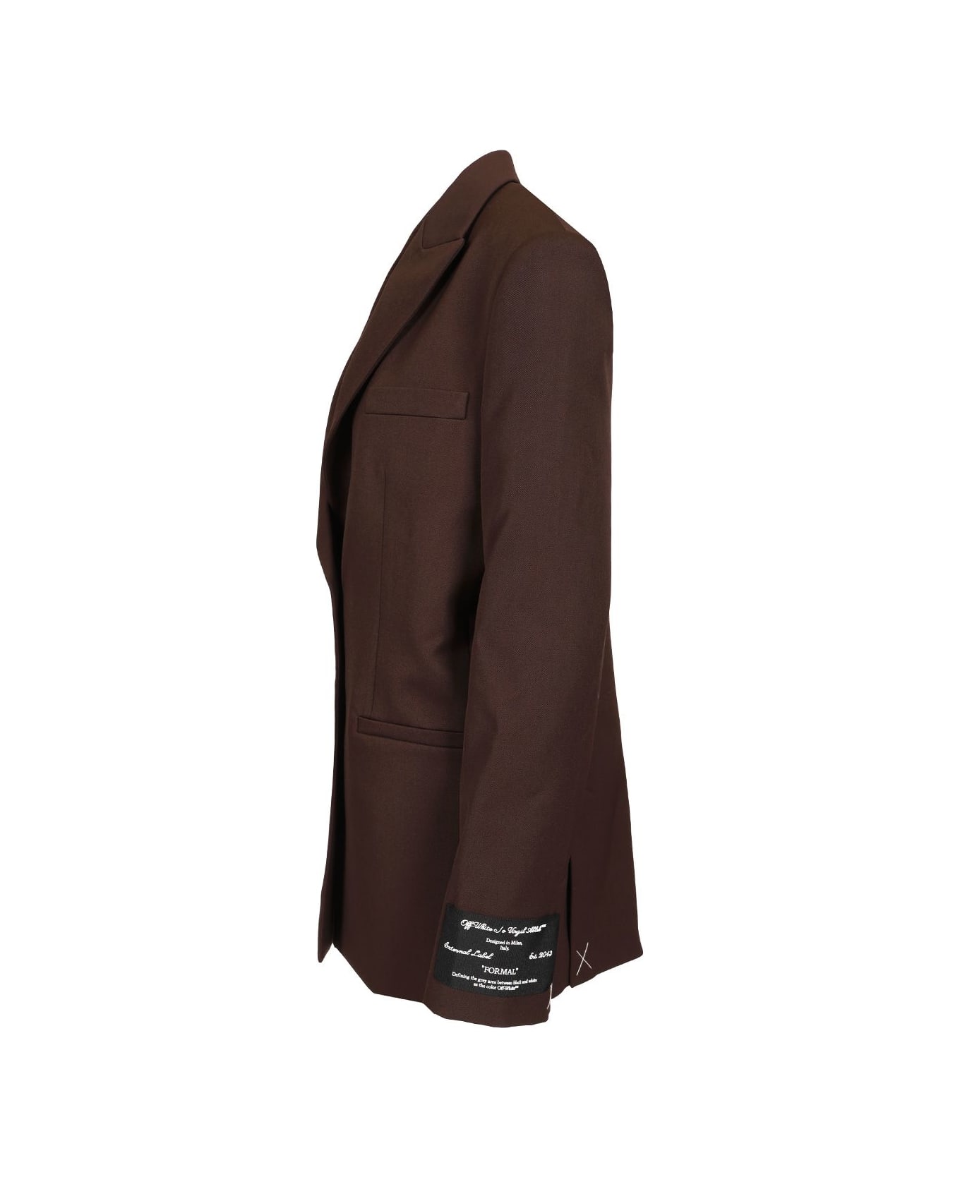 Off-White Blazer 'toybox' - Brown
