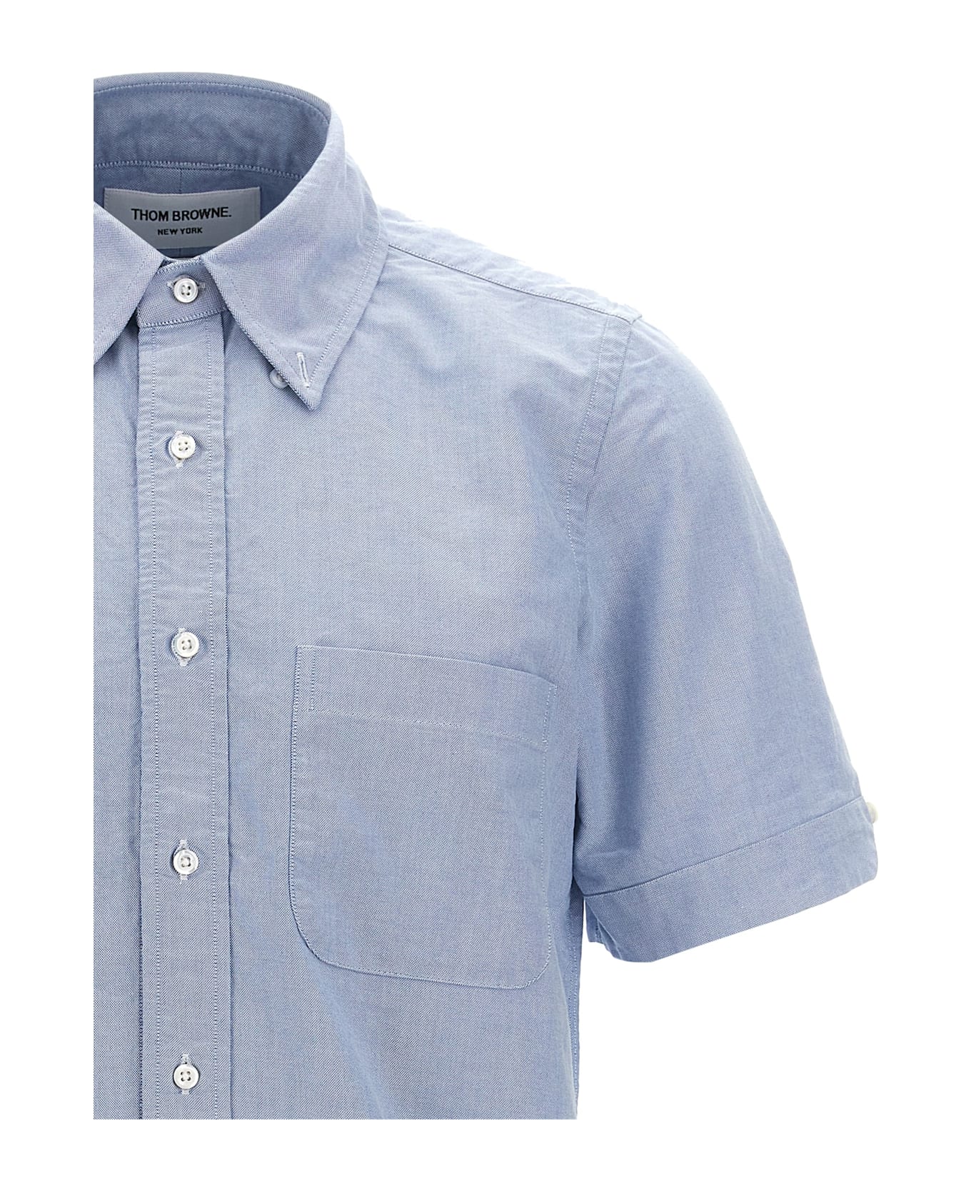 Thom Browne 'button Down' Shirt - Light Blue