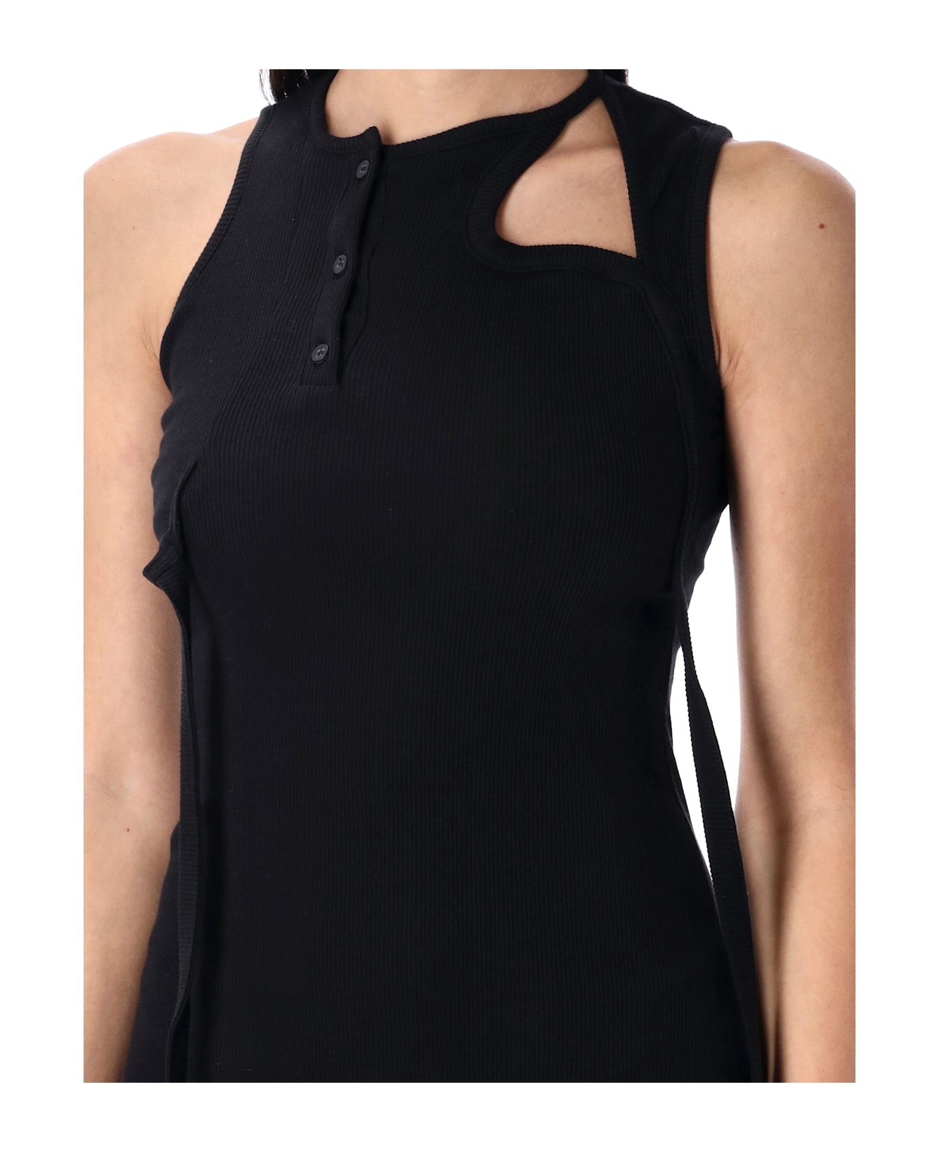Ottolinger Tank Mini Dress - BLACK