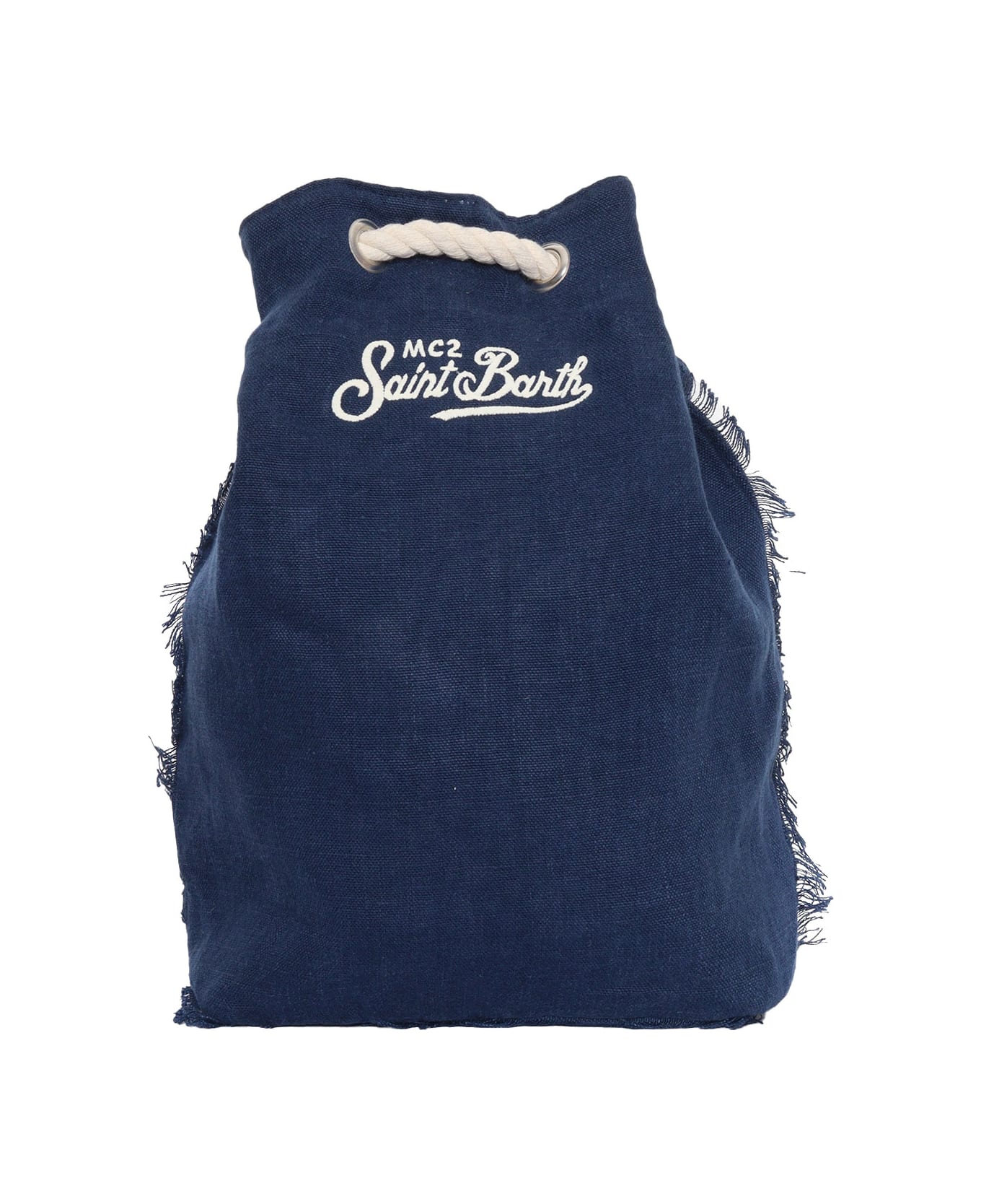 MC2 Saint Barth Boat Backpack Linen - MULTICOLOR