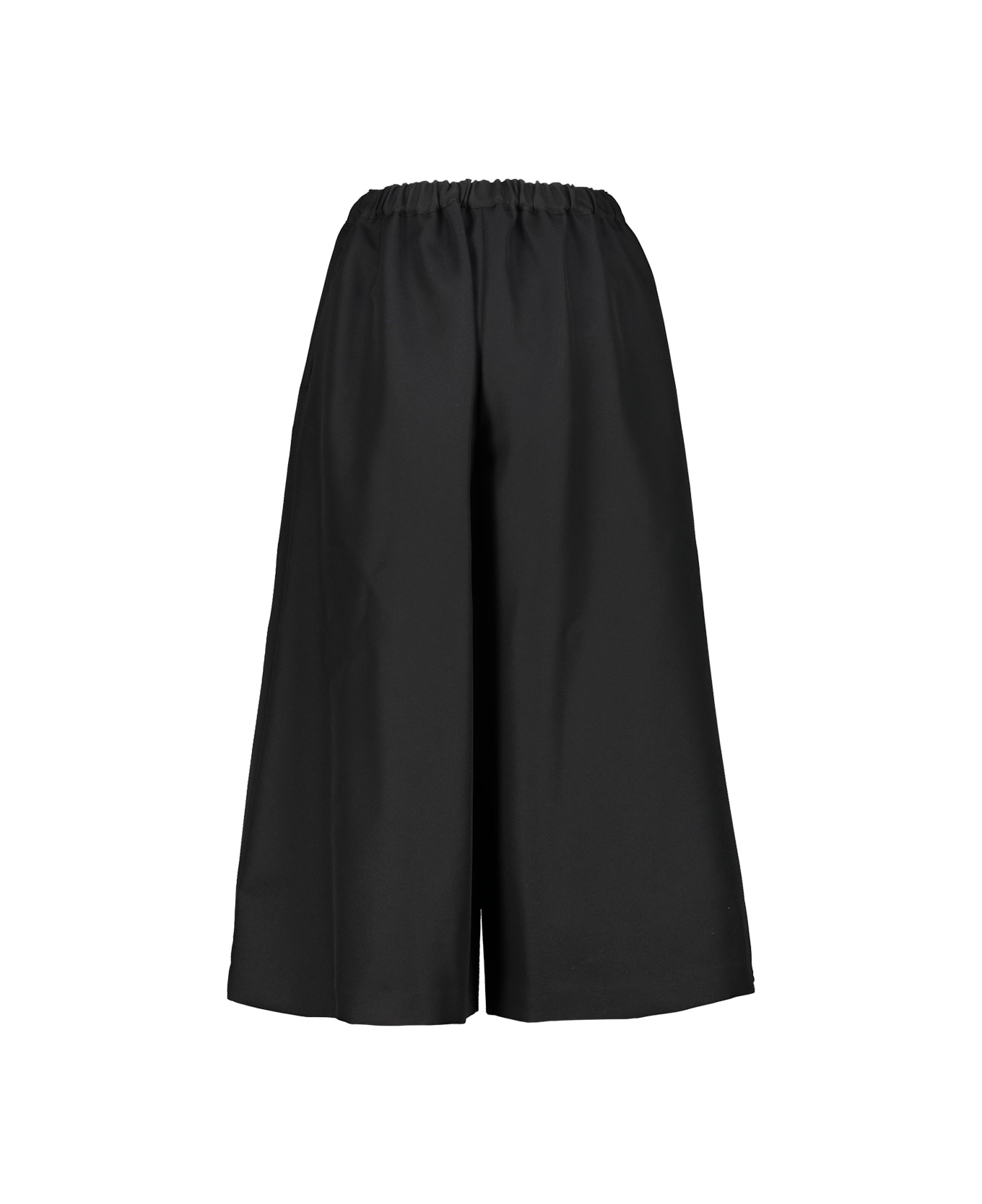 Comme des Garçons Oversize Cropped Pants - Black