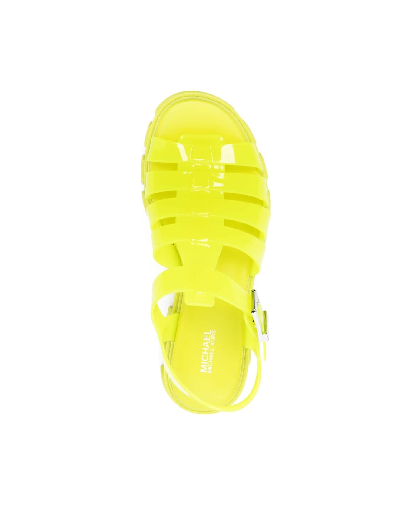 MICHAEL Michael Kors Jagger Fisherman Sandal - Brt Limeade