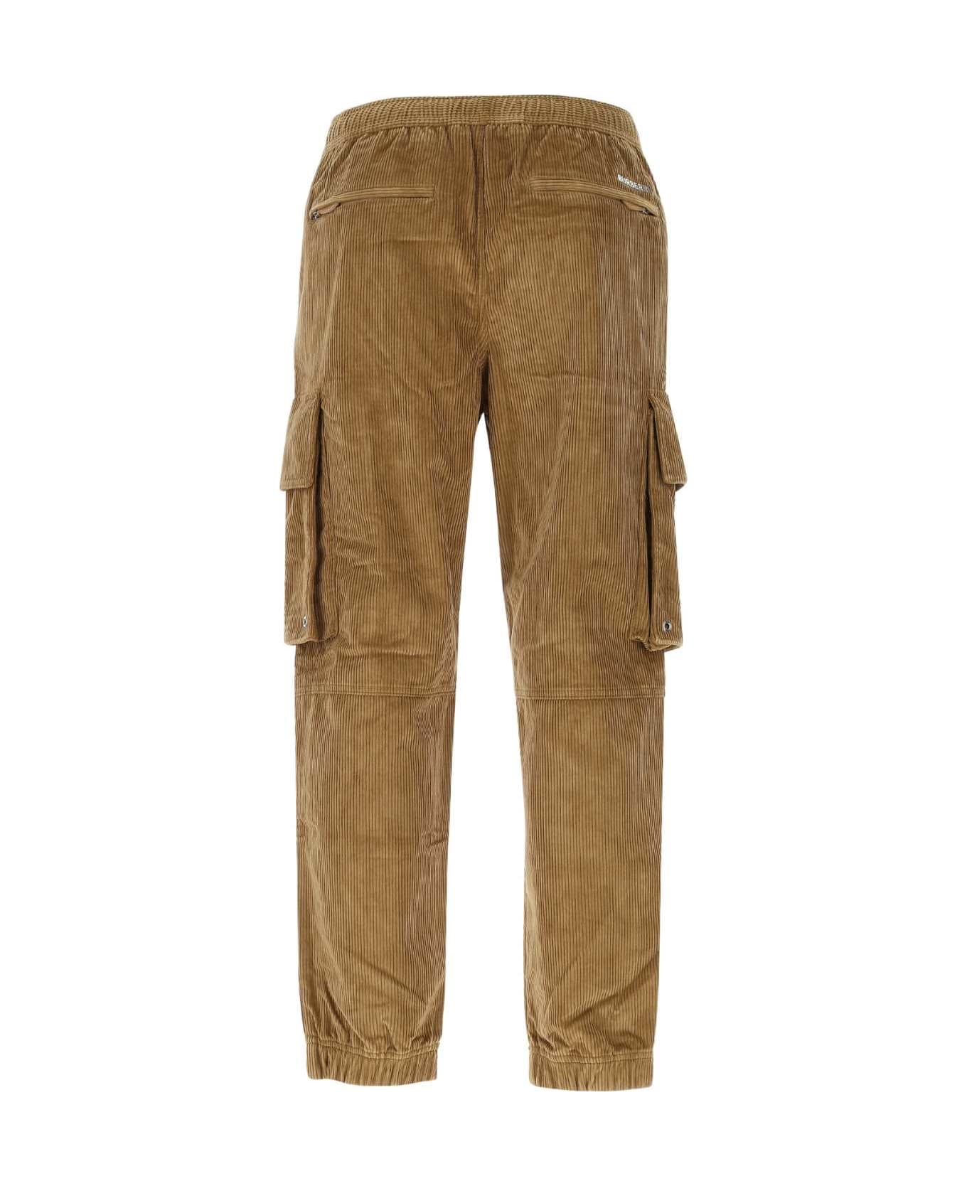 Burberry Biscuit Corduroy Cargo Pant - A1490 ボトムス