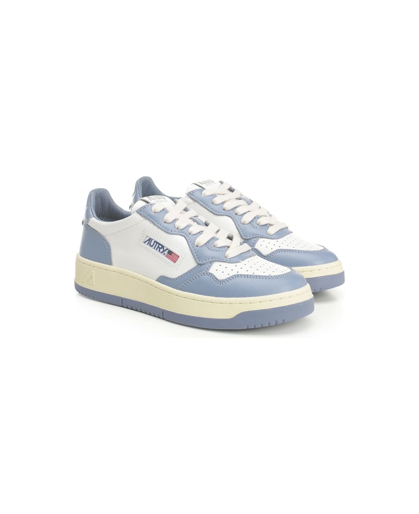 Autry 
medalist Low
 Sneaker - Clear Blue
