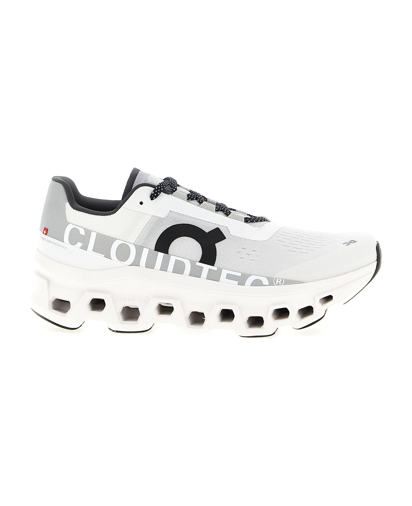 ON 'cloudmonster' Sneakers - White/Black