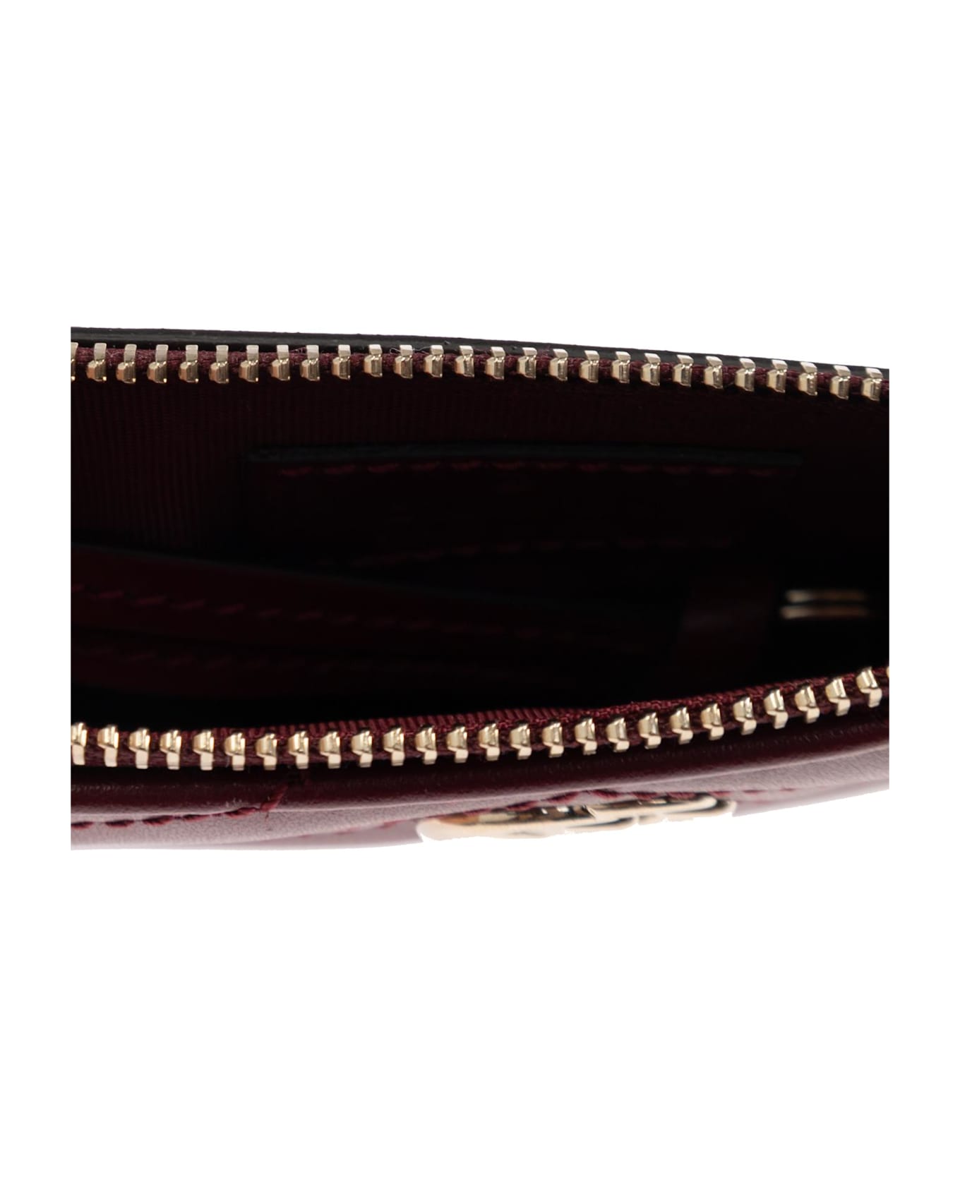 Gucci Leather Key Case - BORDEAUX