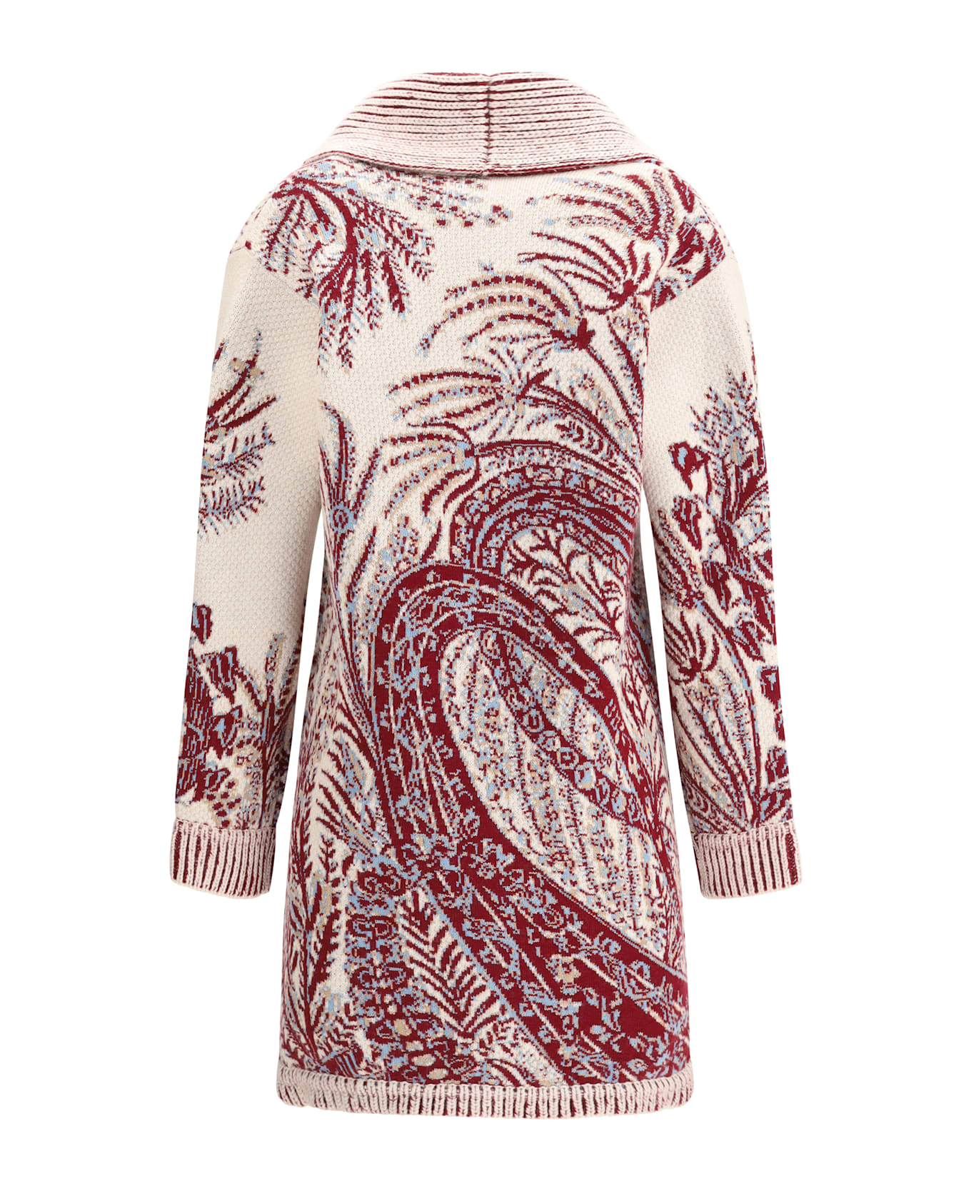 Etro Wool And Cotton Maxi Cardigan