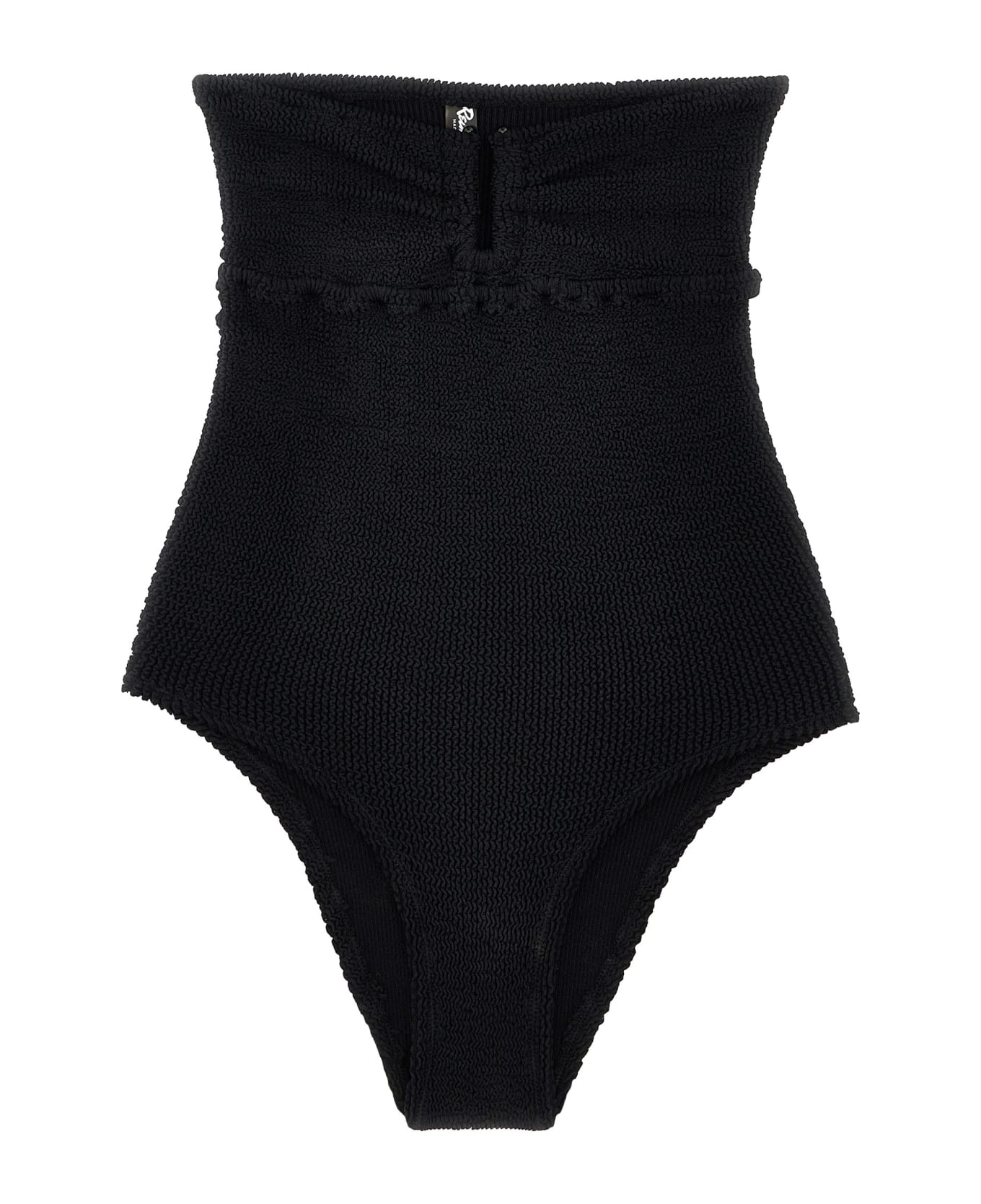 Reina Olga 'la Sciura' One-piece Swimsuit - Black  