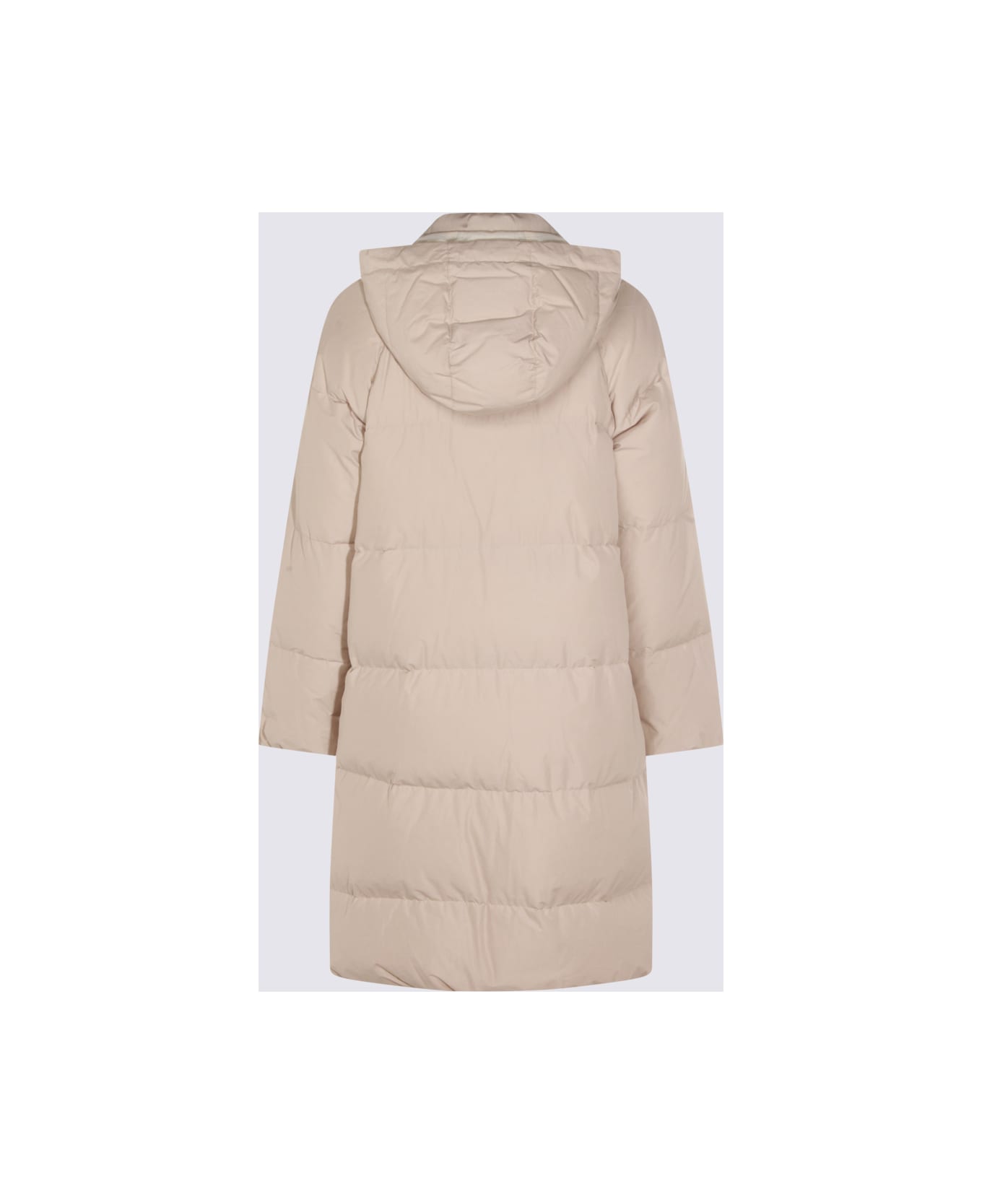 Brunello Cucinelli Beige Down Jacket - DOVE GREY