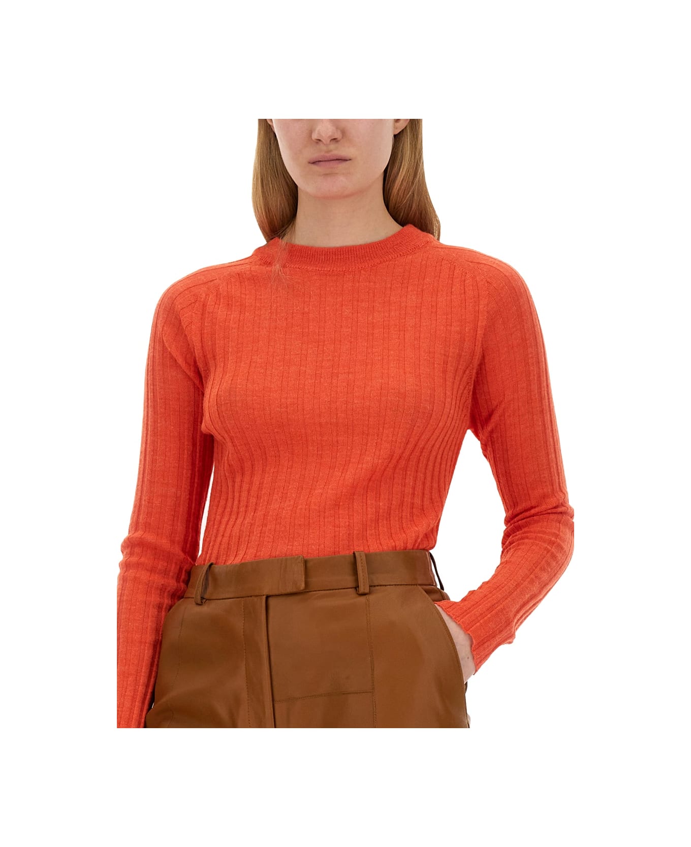 Alysi Ribbed Knit - RED