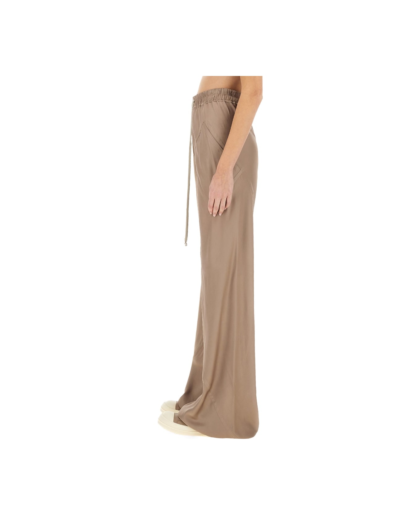 Rick Owens Wide Leg Pants - NUDE