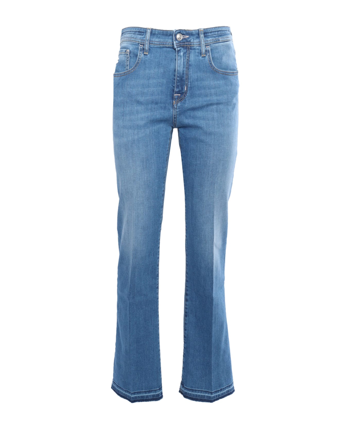 Jacob Cohen Blue 5 Pocket Jeans - LIGHT BLUE デニム