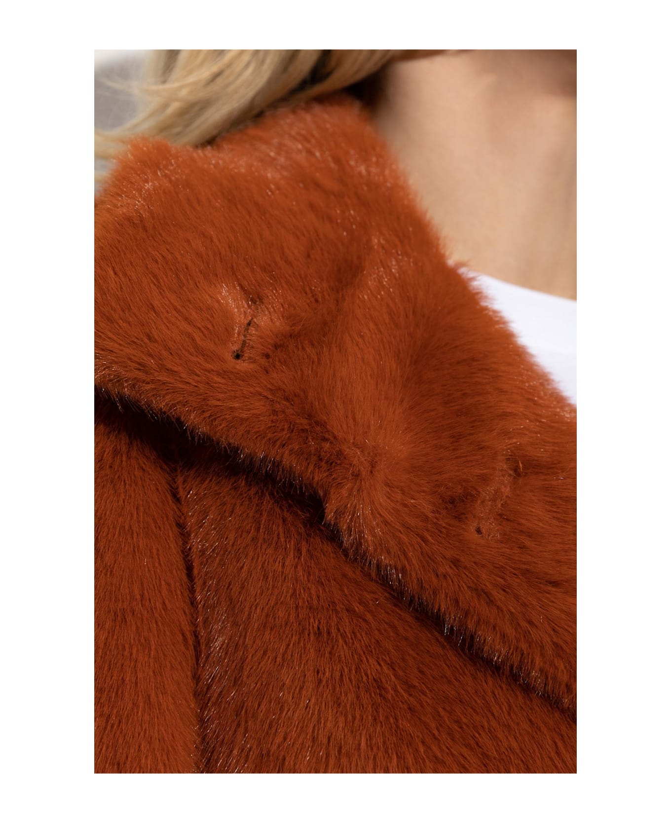 Paul Smith Ps Paul Smith Faux Fur - Red