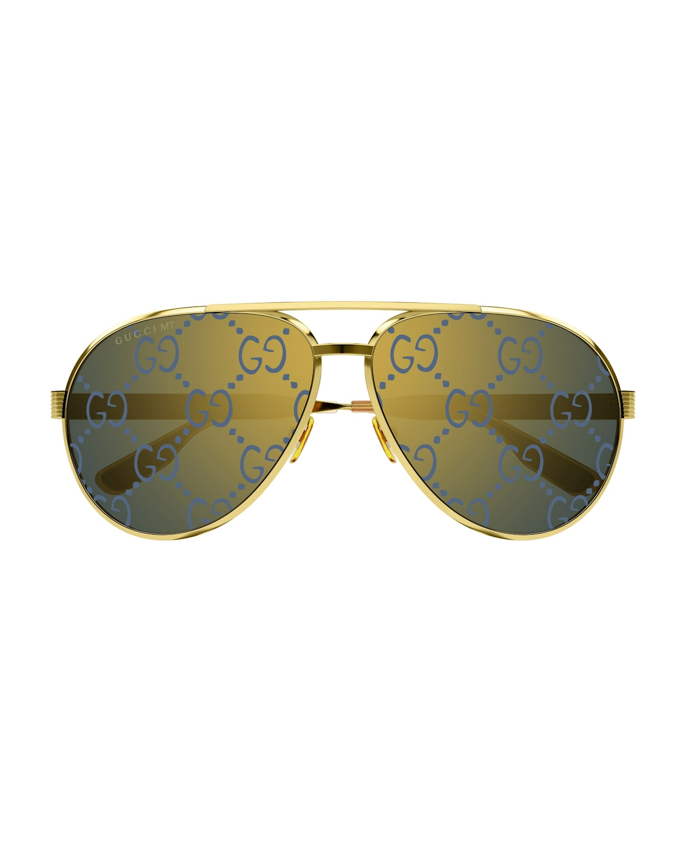 Gucci Eyewear Gg1513s Gold Sunglasses - Gold サングラス