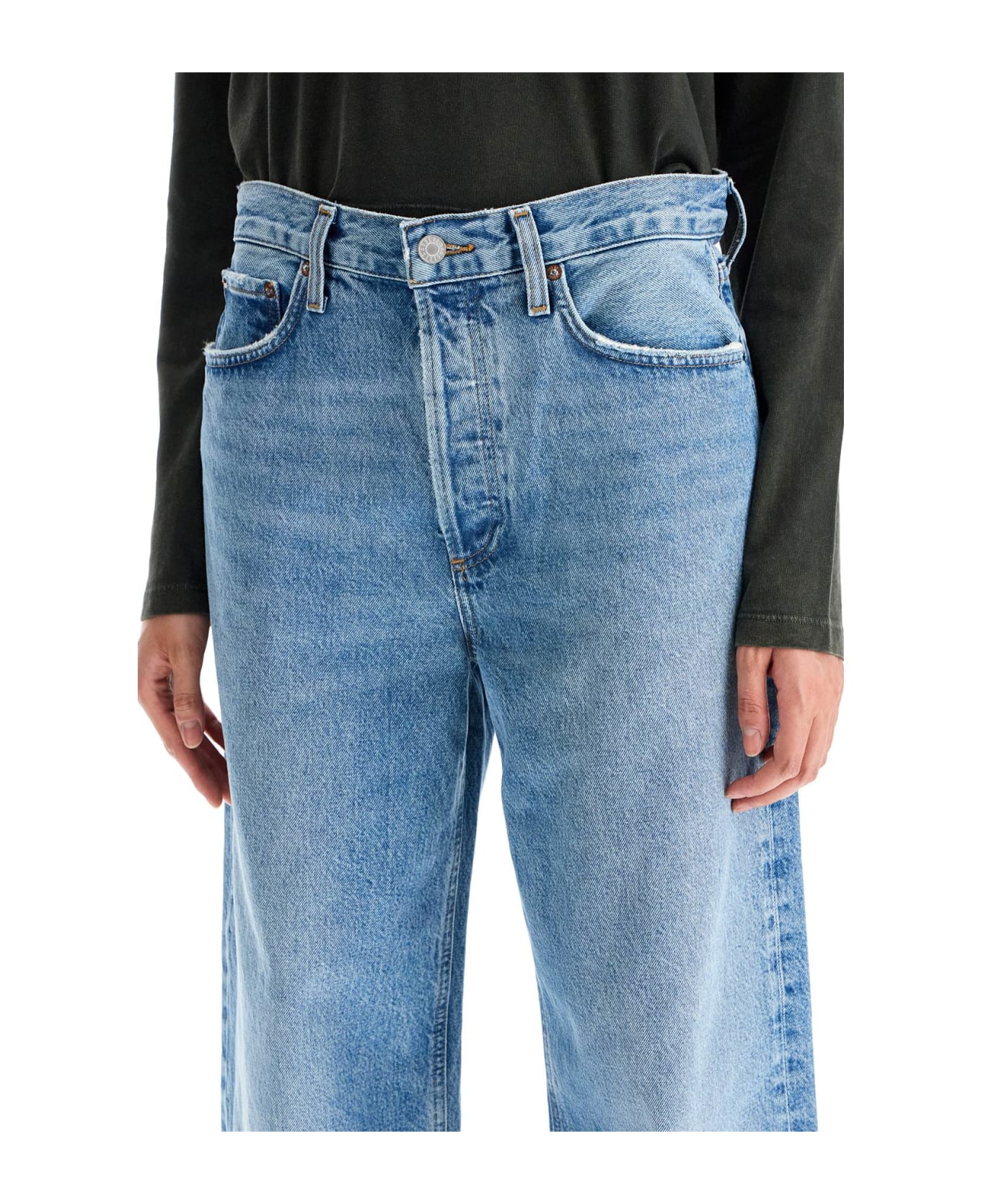 AGOLDE 'low Slung Baggy' Jeans - LIBERTINE (Blue)