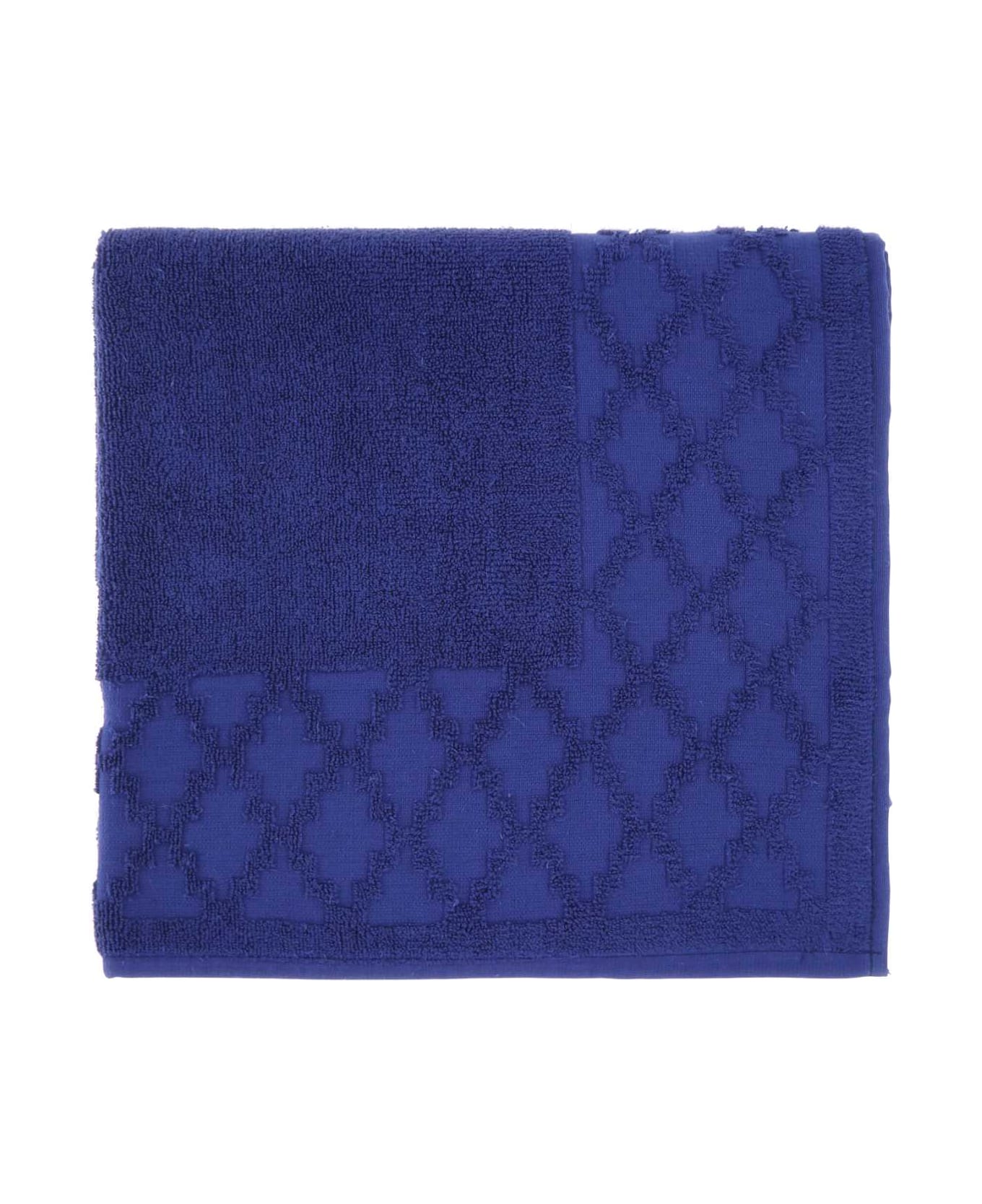 Marcelo Burlon Electric Blue Terry Fabric Towels Set - 4500