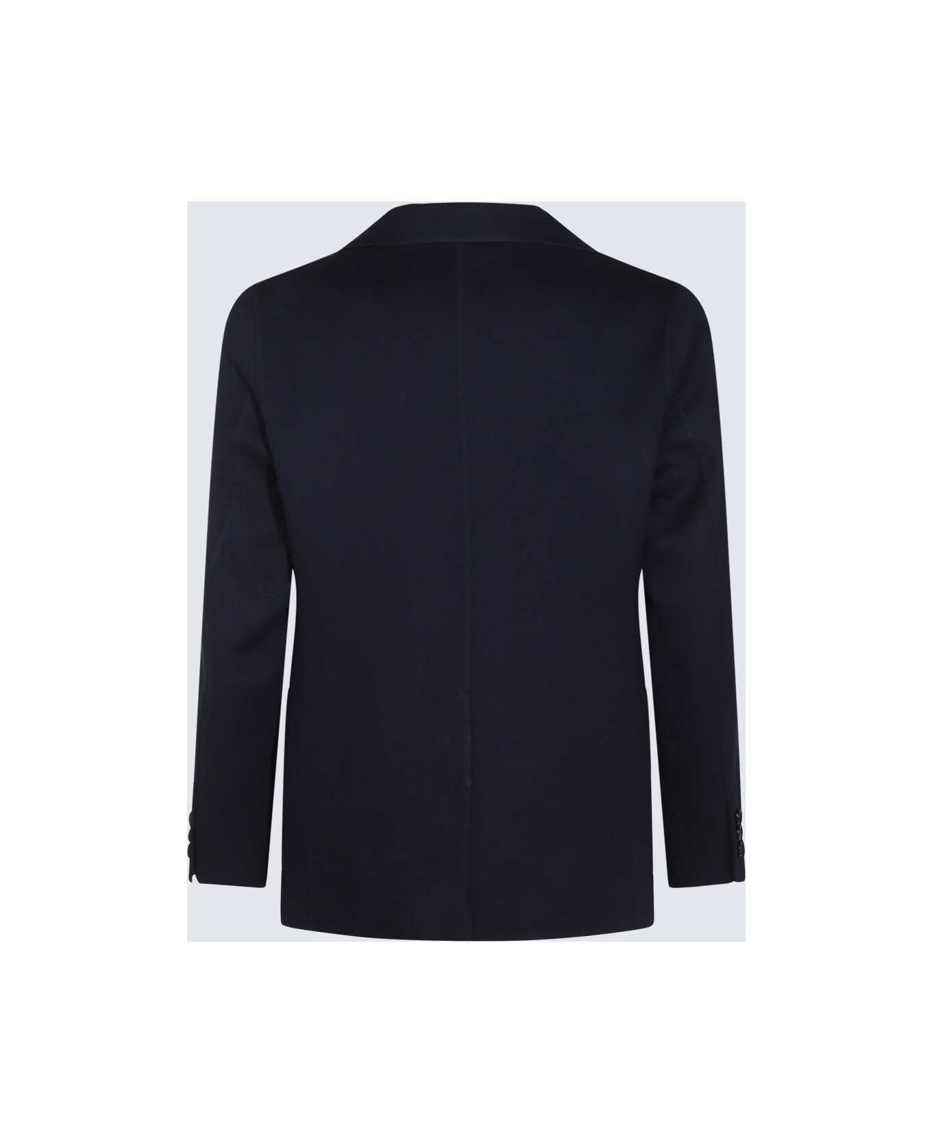 Canali Blue Wool Casual Jacket