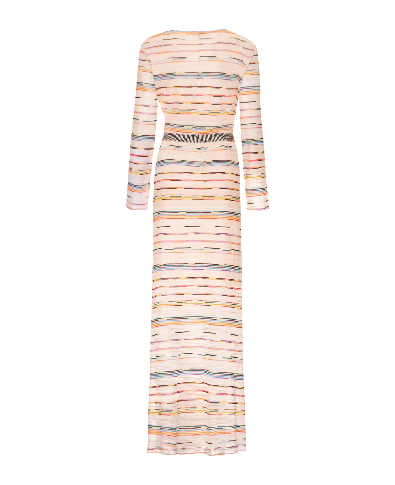M Missoni Long Tulle Dress - Multicolor