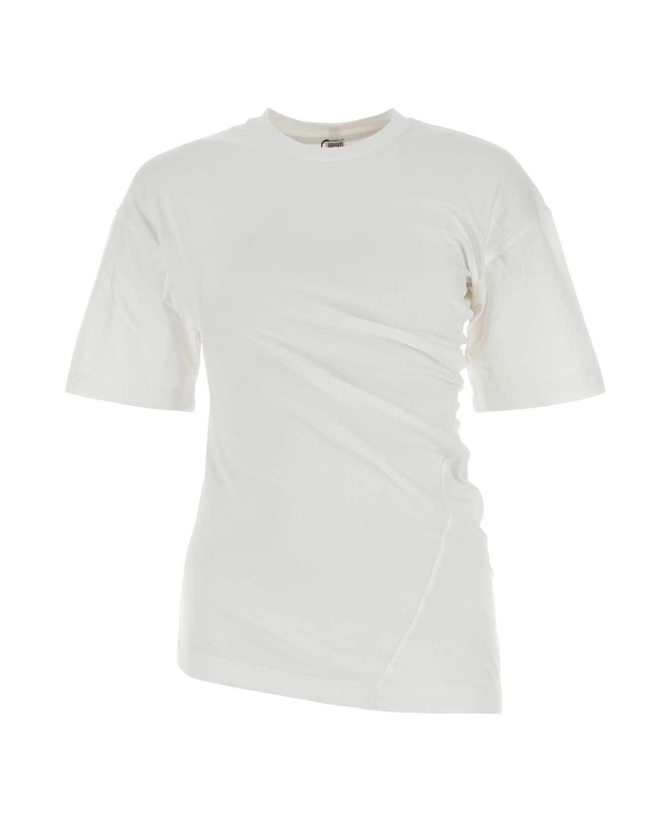 Totême White Cotton T-shirt - OFFWHITE